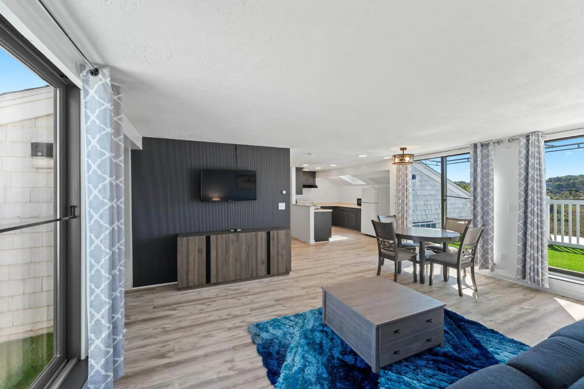 Living room in Pilgrim Sands on Long Beach
