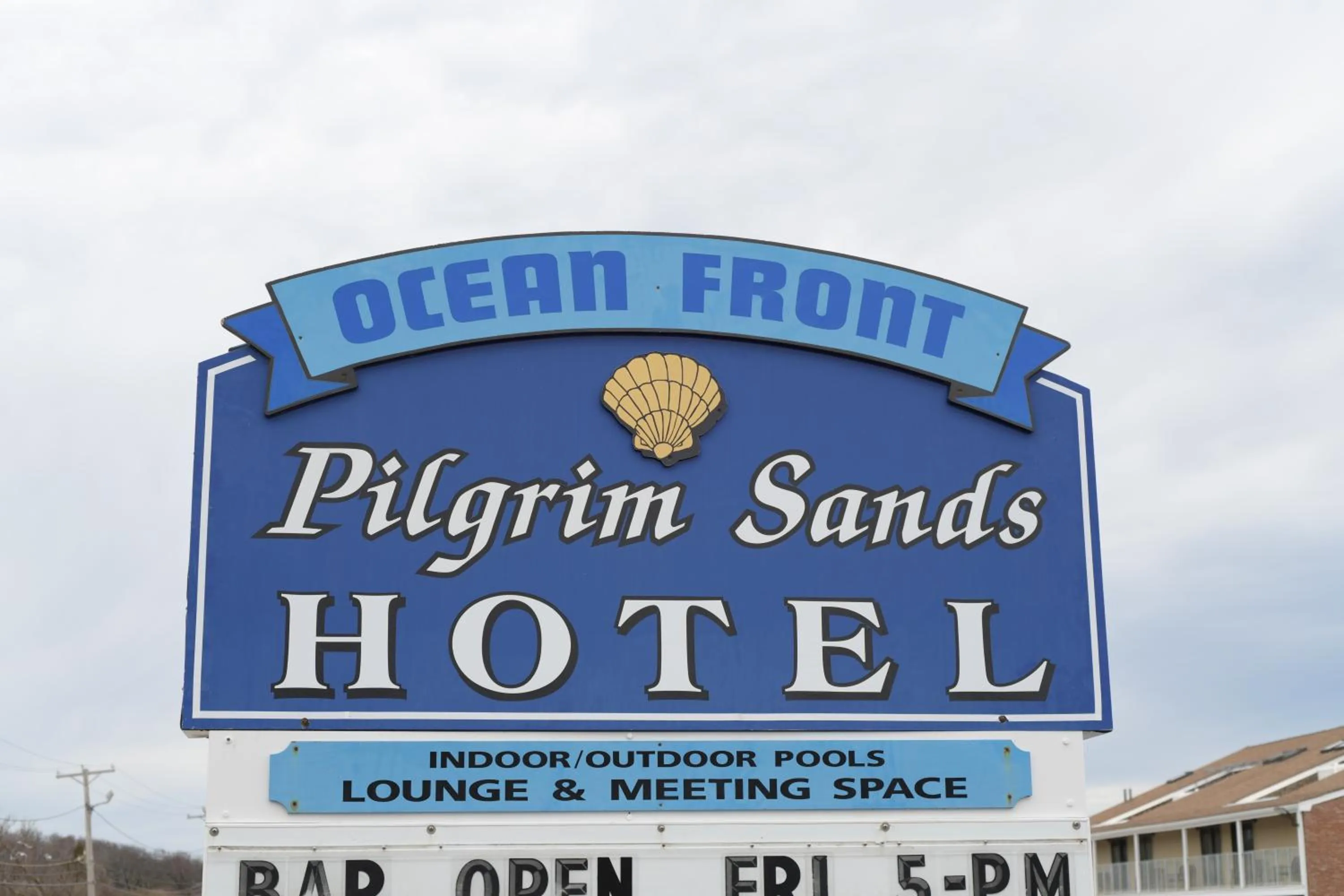 Property logo or sign in Pilgrim Sands on Long Beach