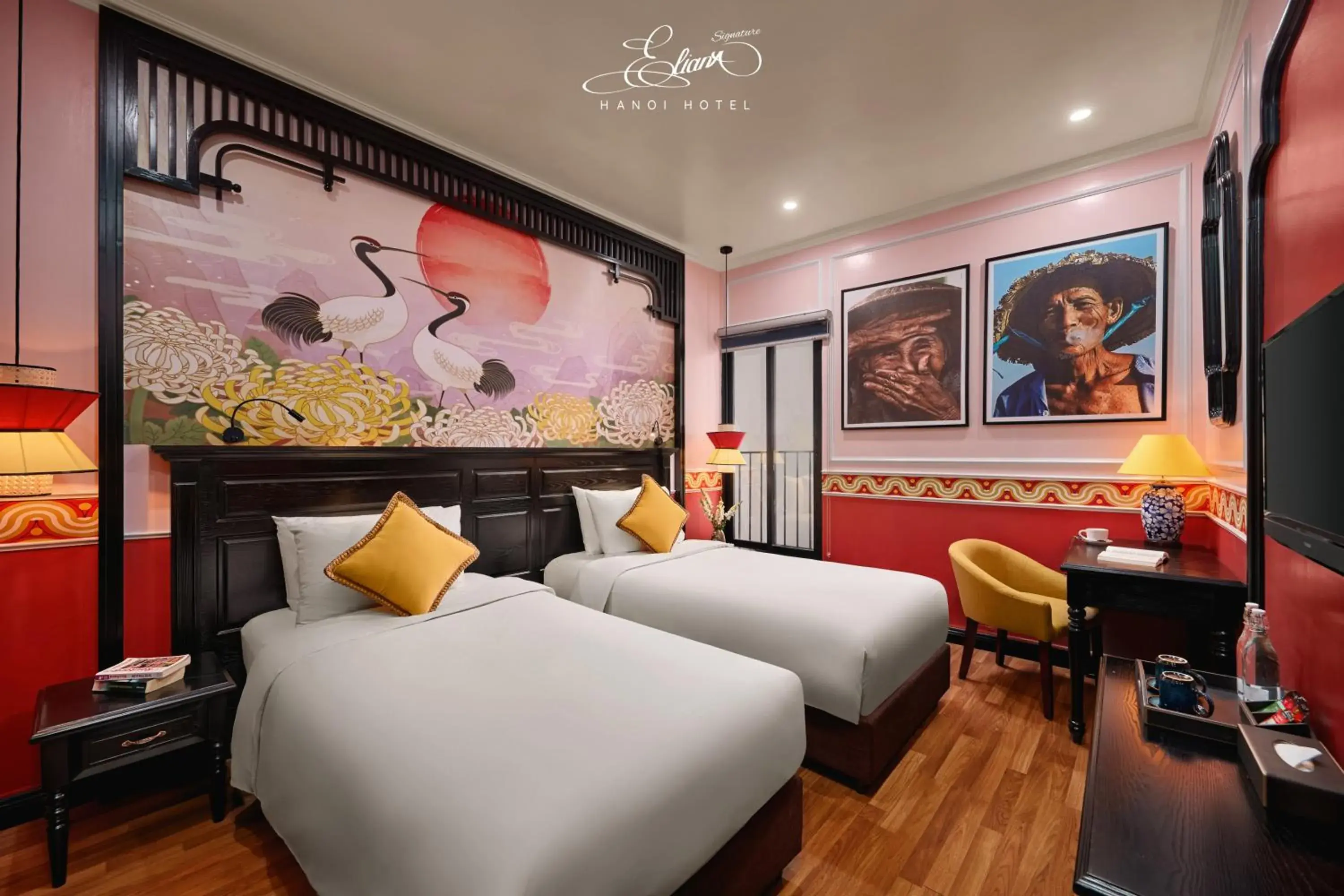 Deluxe Double or Twin Room with Internal Window - single occupancy in Eliana Signature Hanoi Hotel Deluxe Double or Twin Room with Internal Window - single occupancy in Eliana Signature Hanoi Hotel