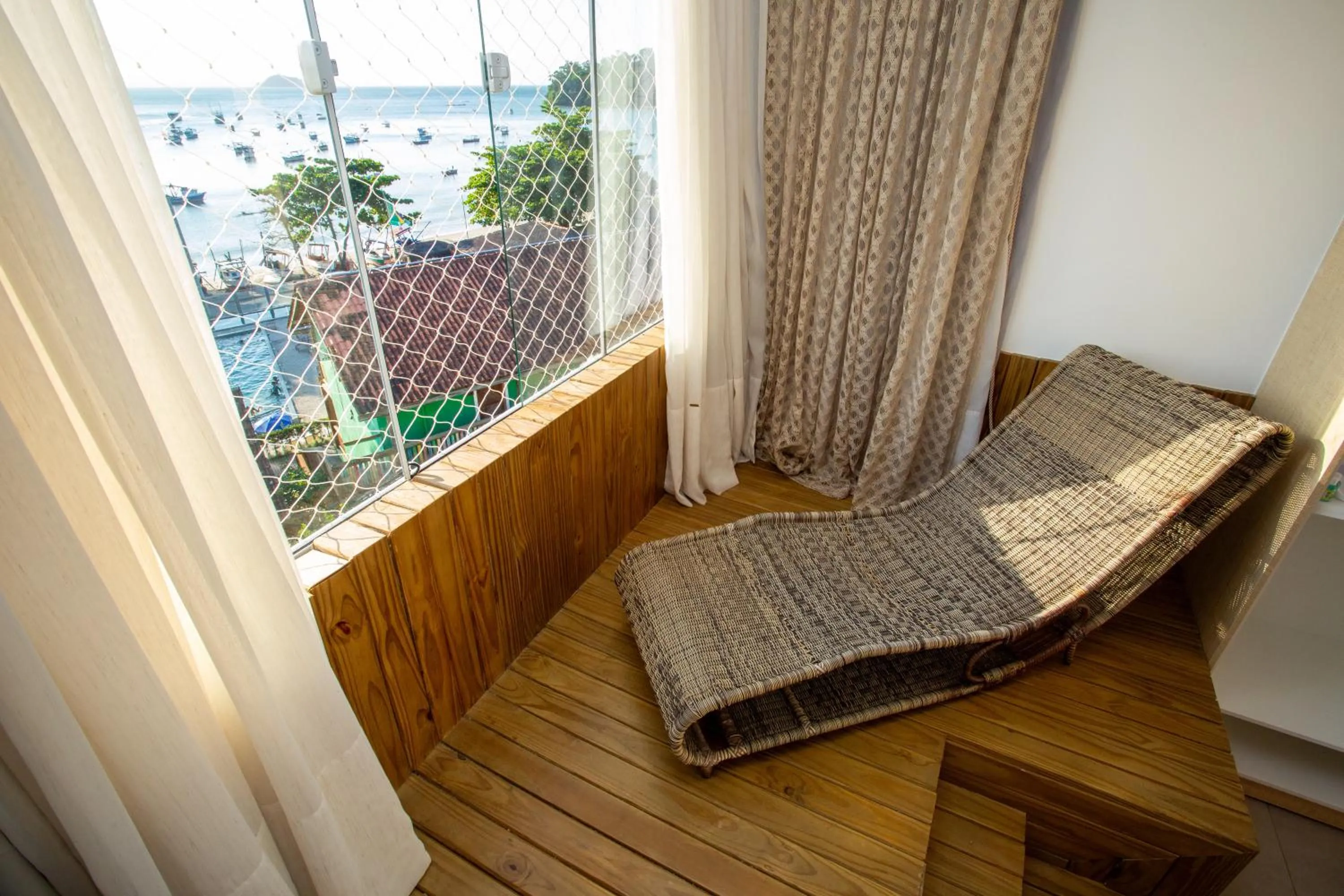 Bed in Hotel Pé na Areia