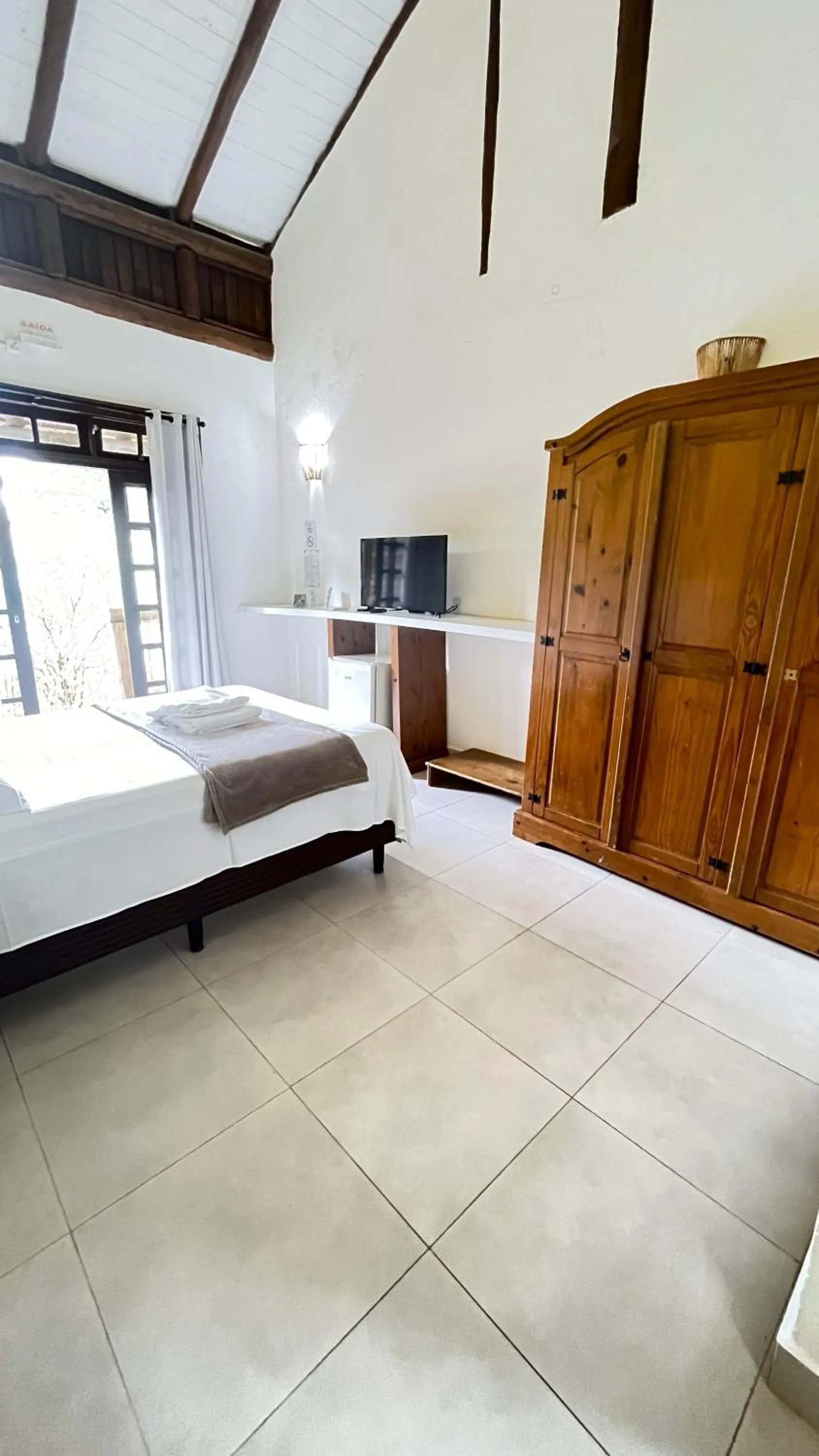 Bed in Hotel Pé na Areia