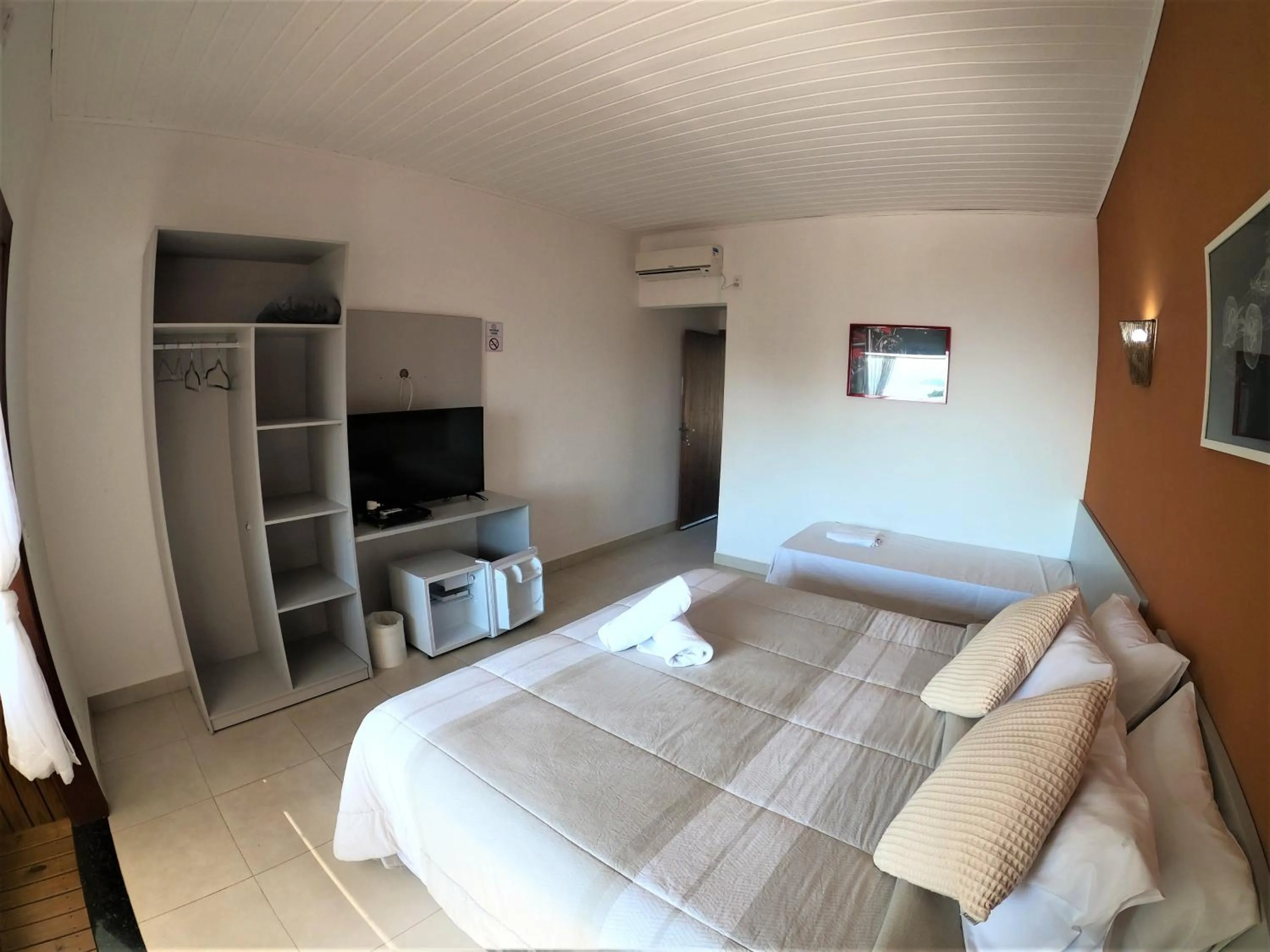 Bed in Hotel Pé na Areia