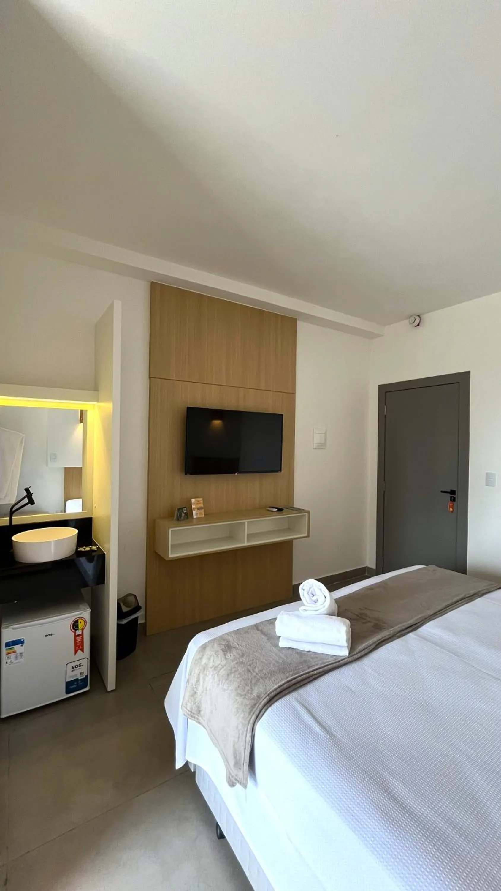 Bed in Hotel Pé na Areia