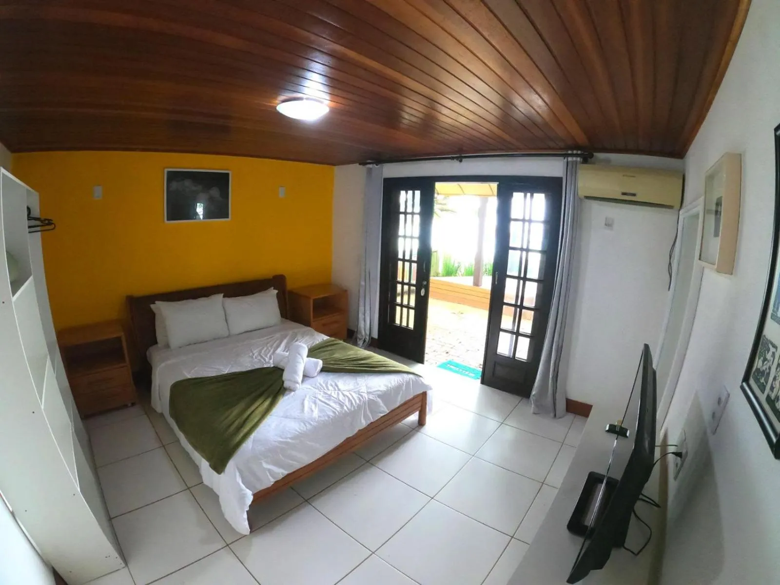 Bed in Hotel Pé na Areia