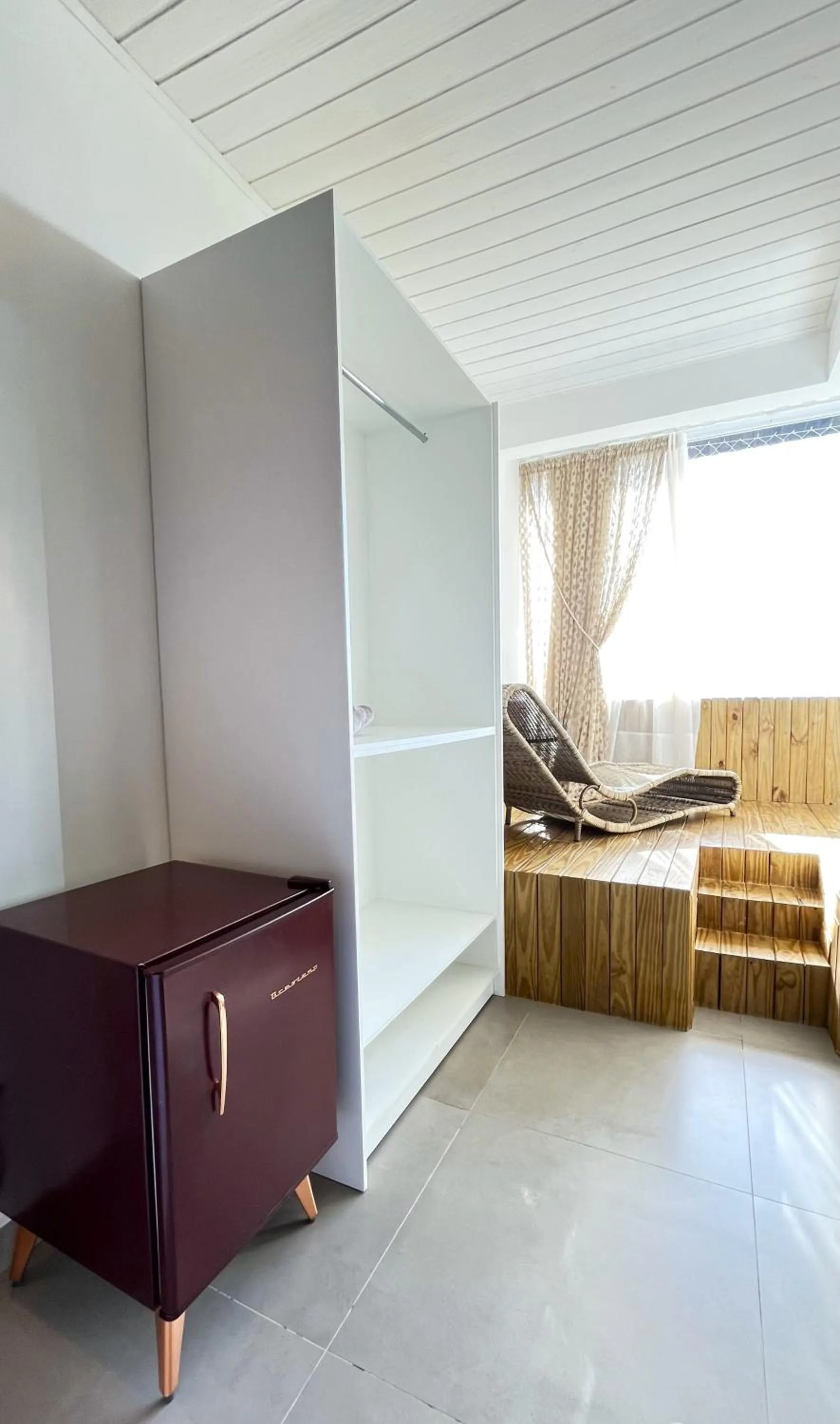 Bed in Hotel Pé na Areia