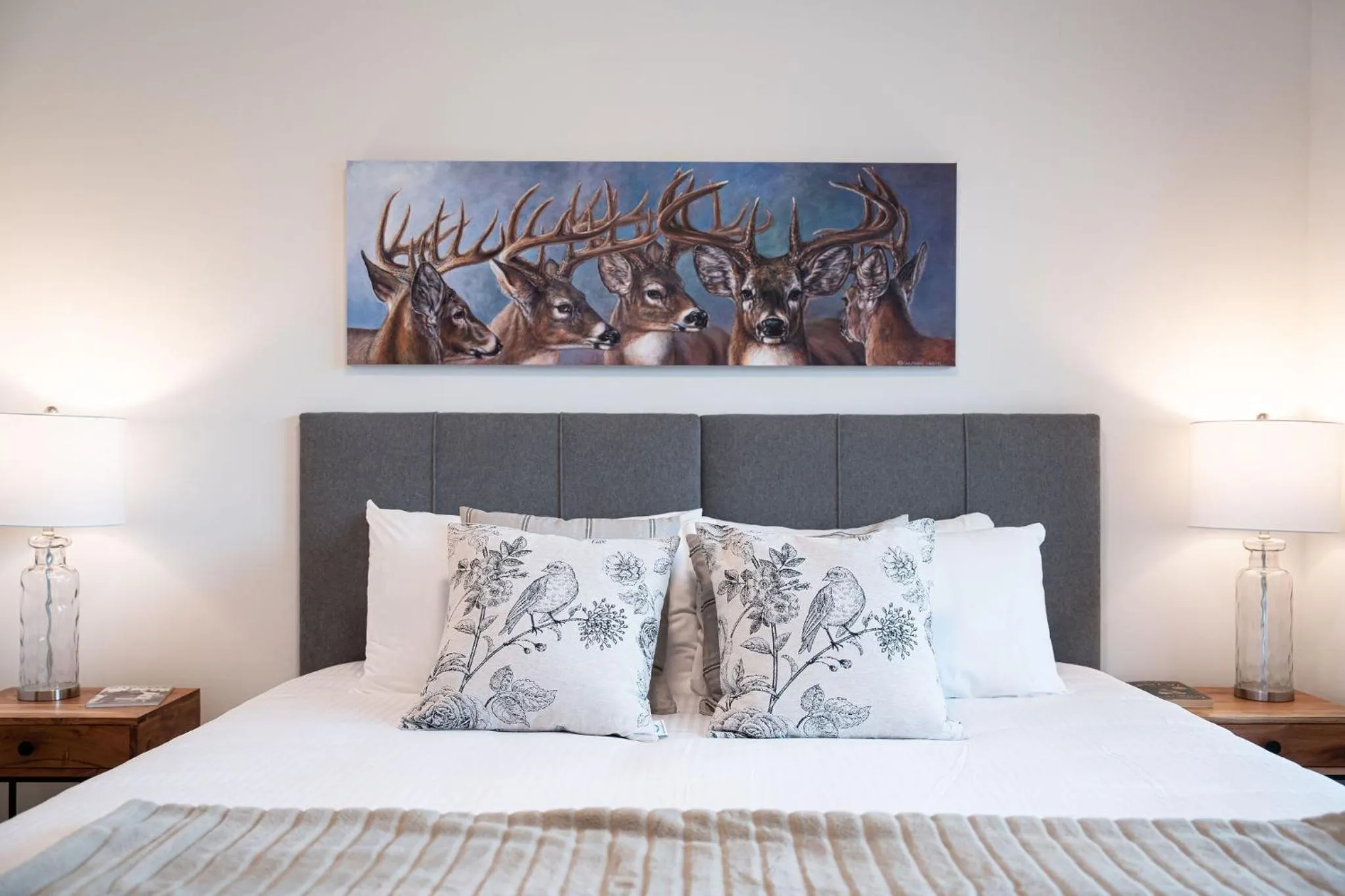 Bed in Revylation by Revelstoke Vacations