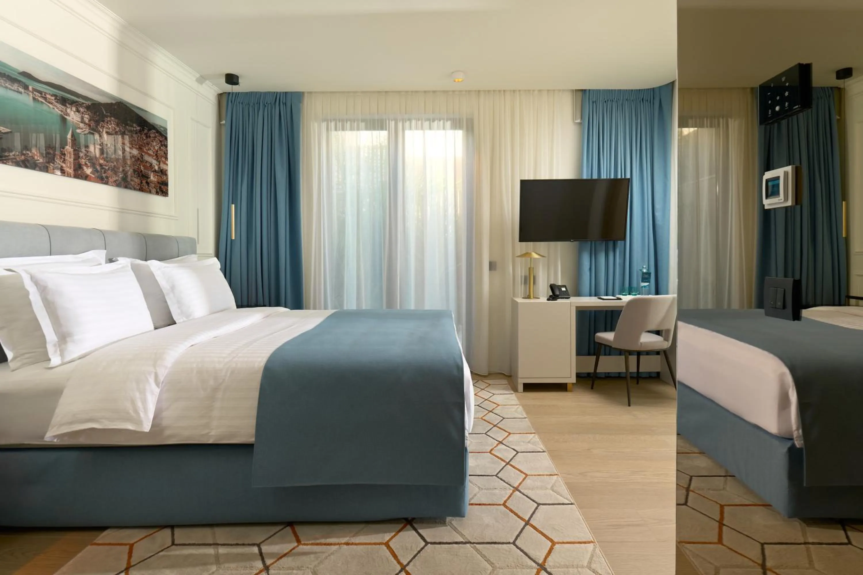 Bed in Mirari Boutique Hotel