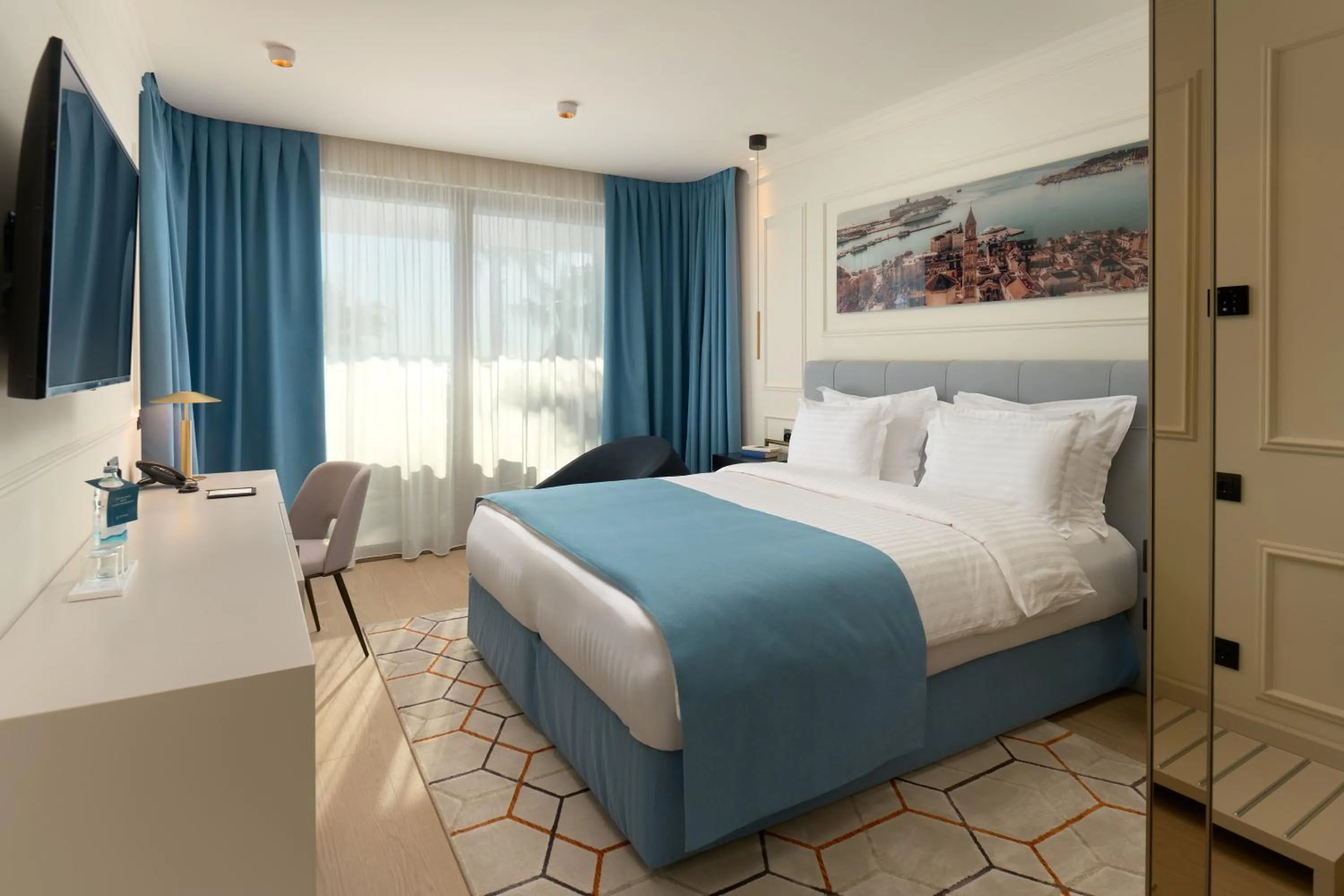 Bed in Mirari Boutique Hotel