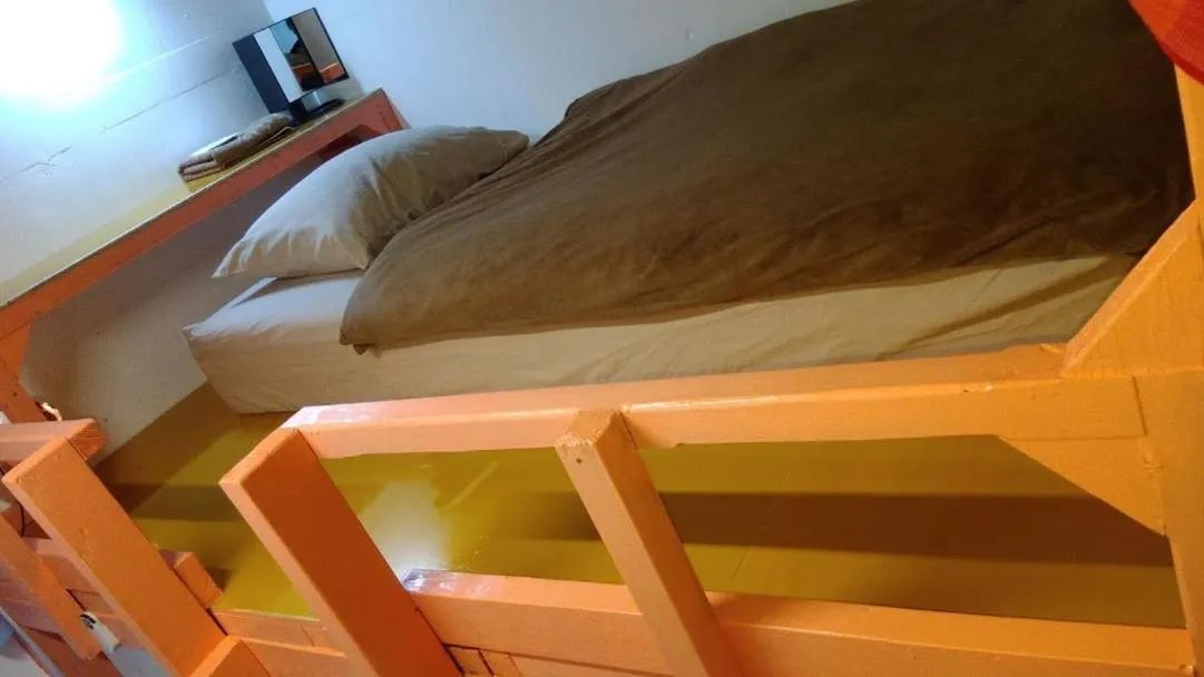 Bed in Holiday House Ryukyu-an "MUSIC HOSTEL"