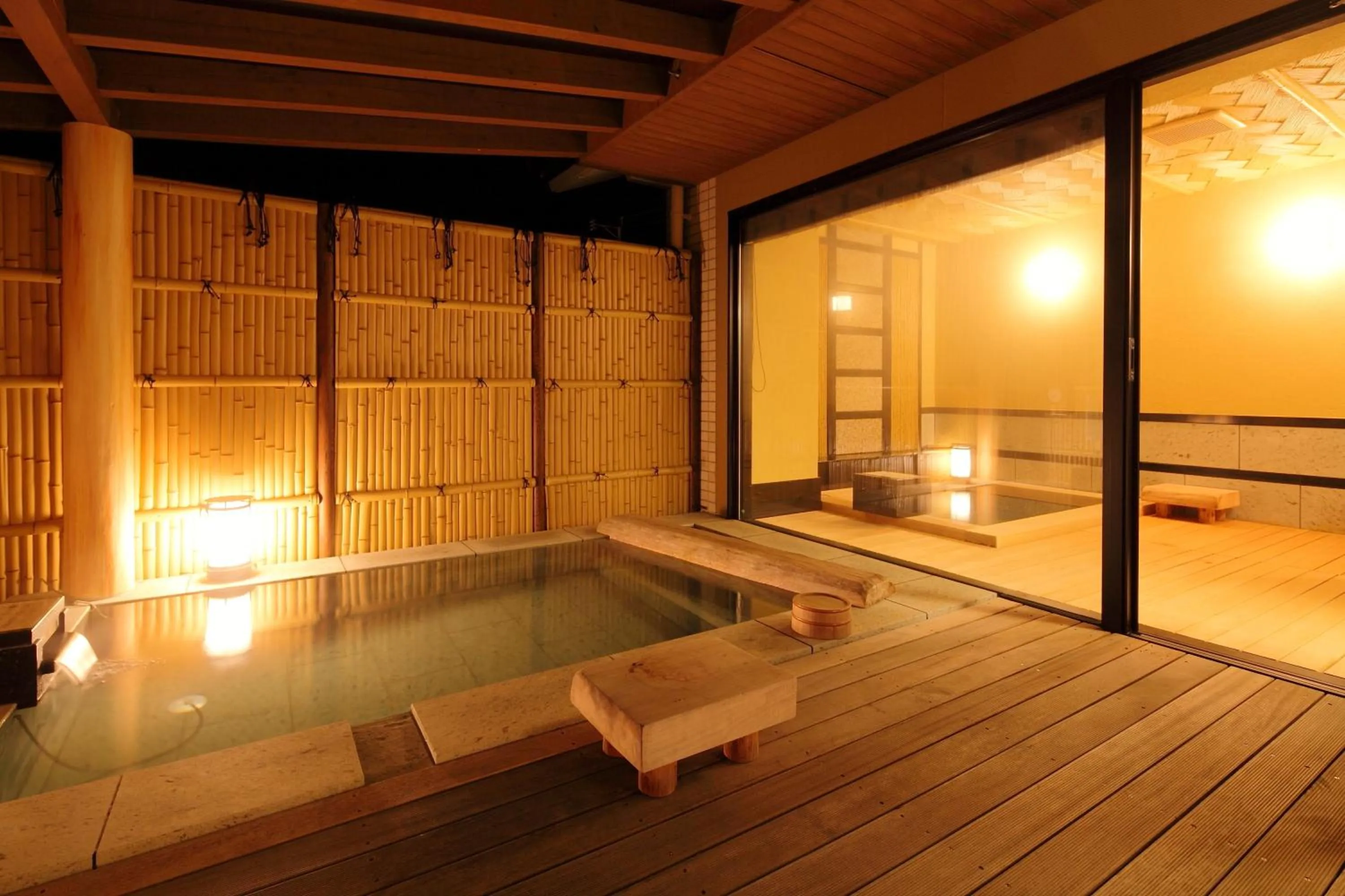 Hot Spring Bath in Hotel Yumeshizuku