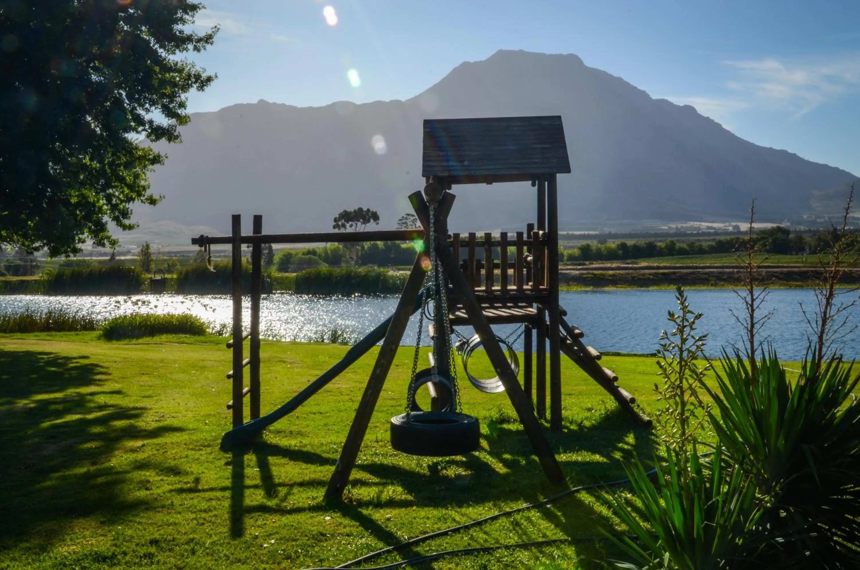 BBQ facilities in Reflections Guest Farm