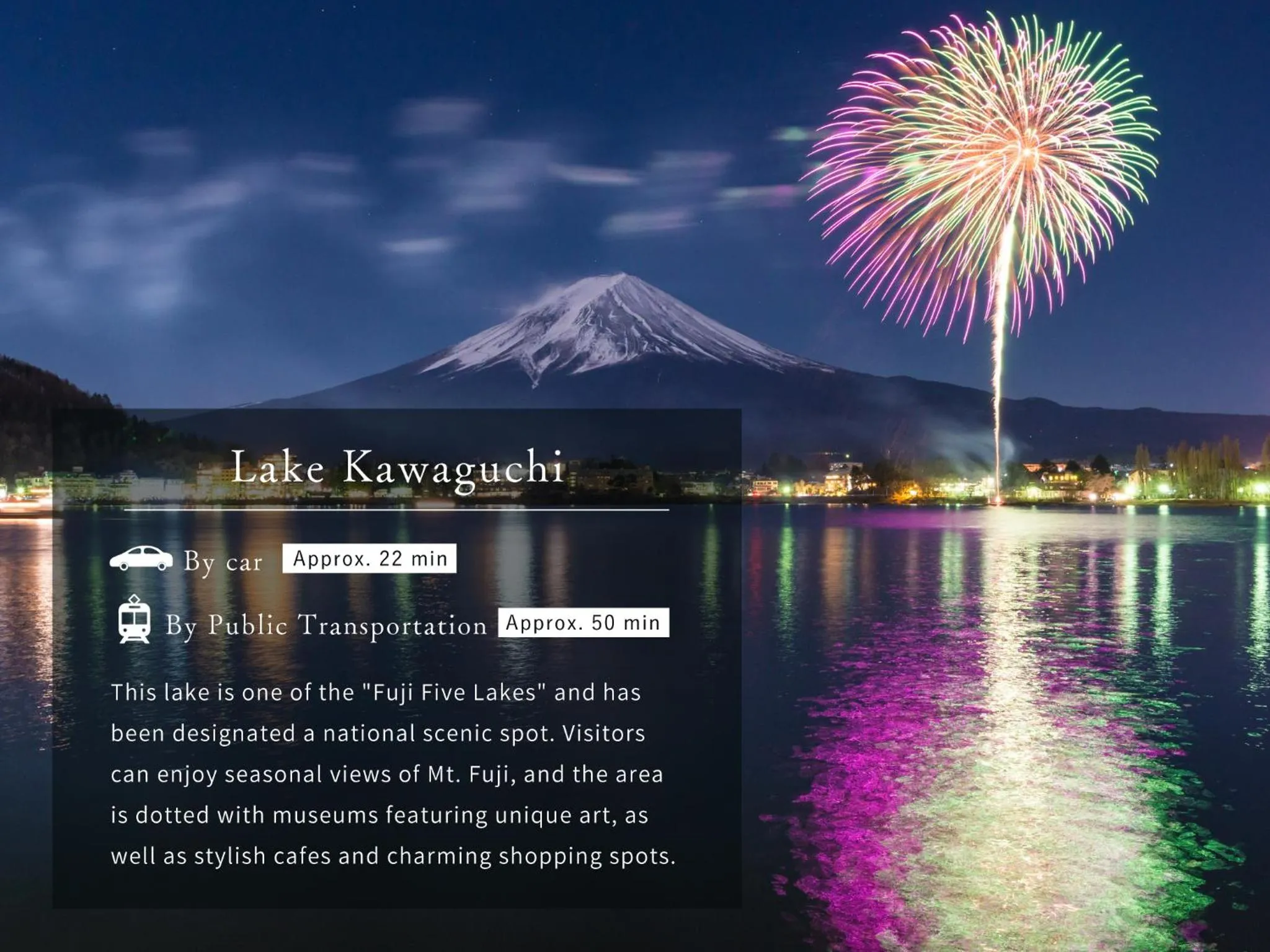 Nearby landmark in BLANC FUJI