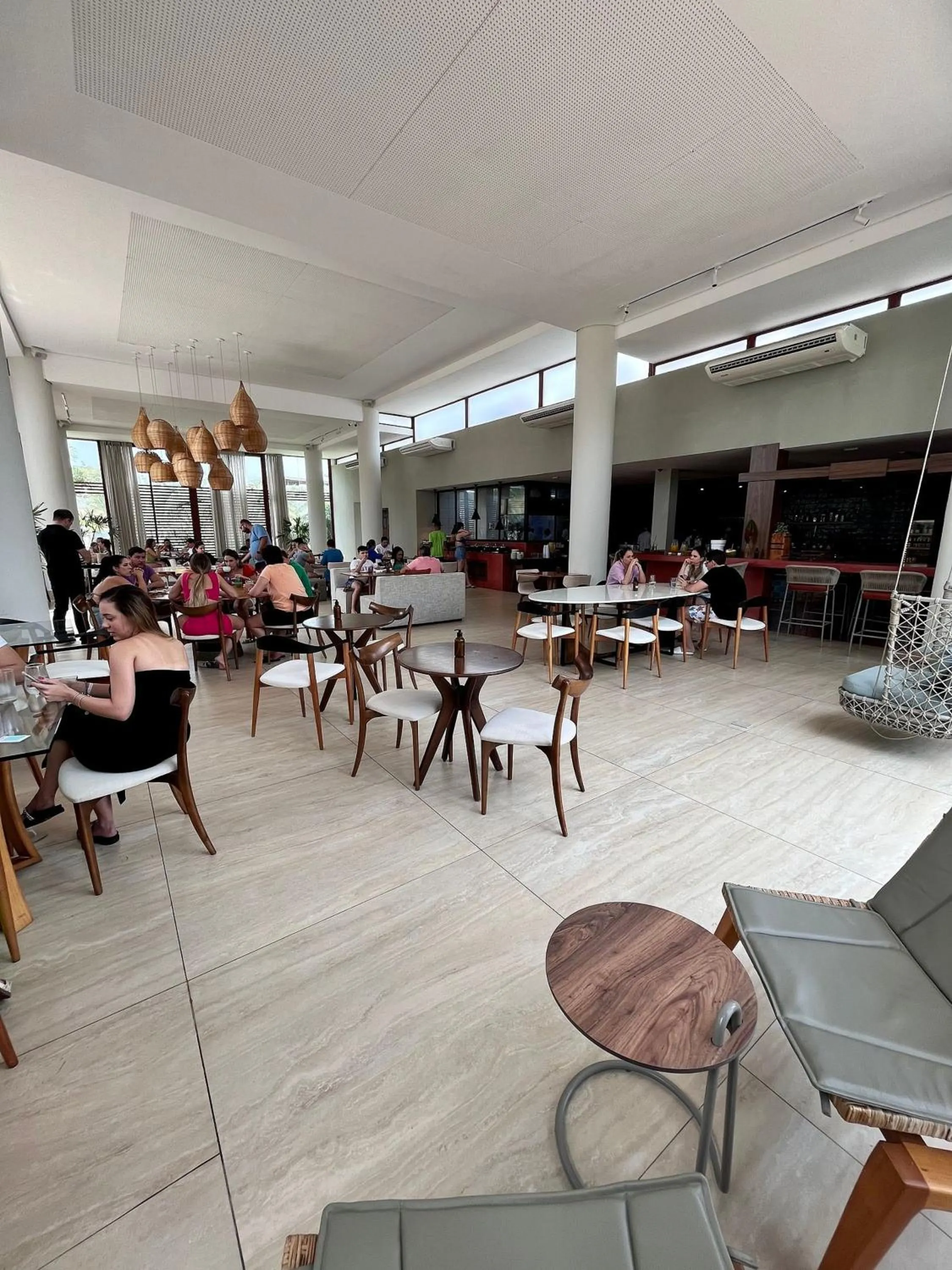 Restaurant/places to eat in Flat Luxo com piscina privativa Resort île de Pipa - Locar House