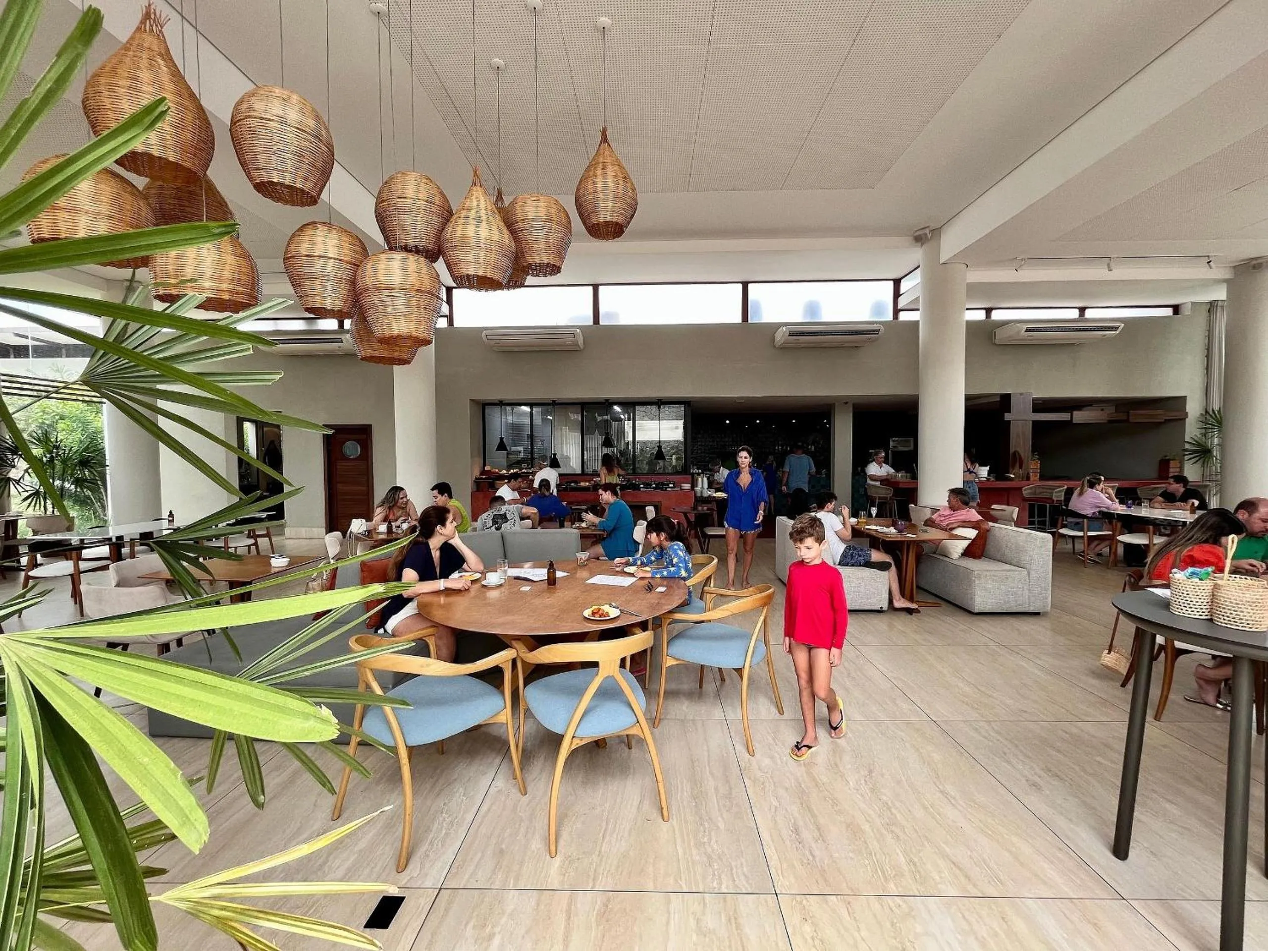 Restaurant/places to eat in Flat Luxo com piscina privativa Resort île de Pipa - Locar House