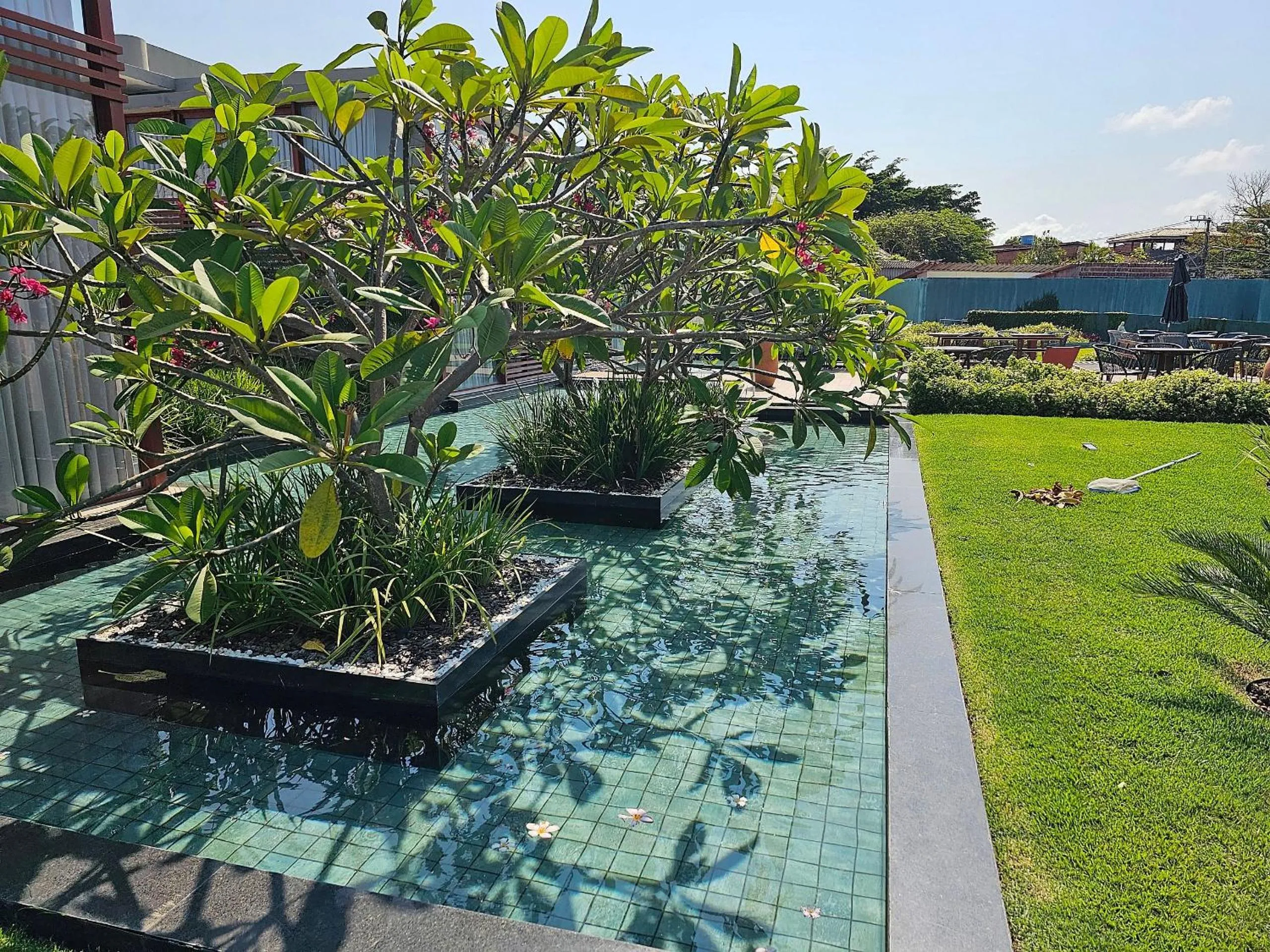 Lobby or reception in Flat Luxo com piscina privativa Resort île de Pipa - Locar House
