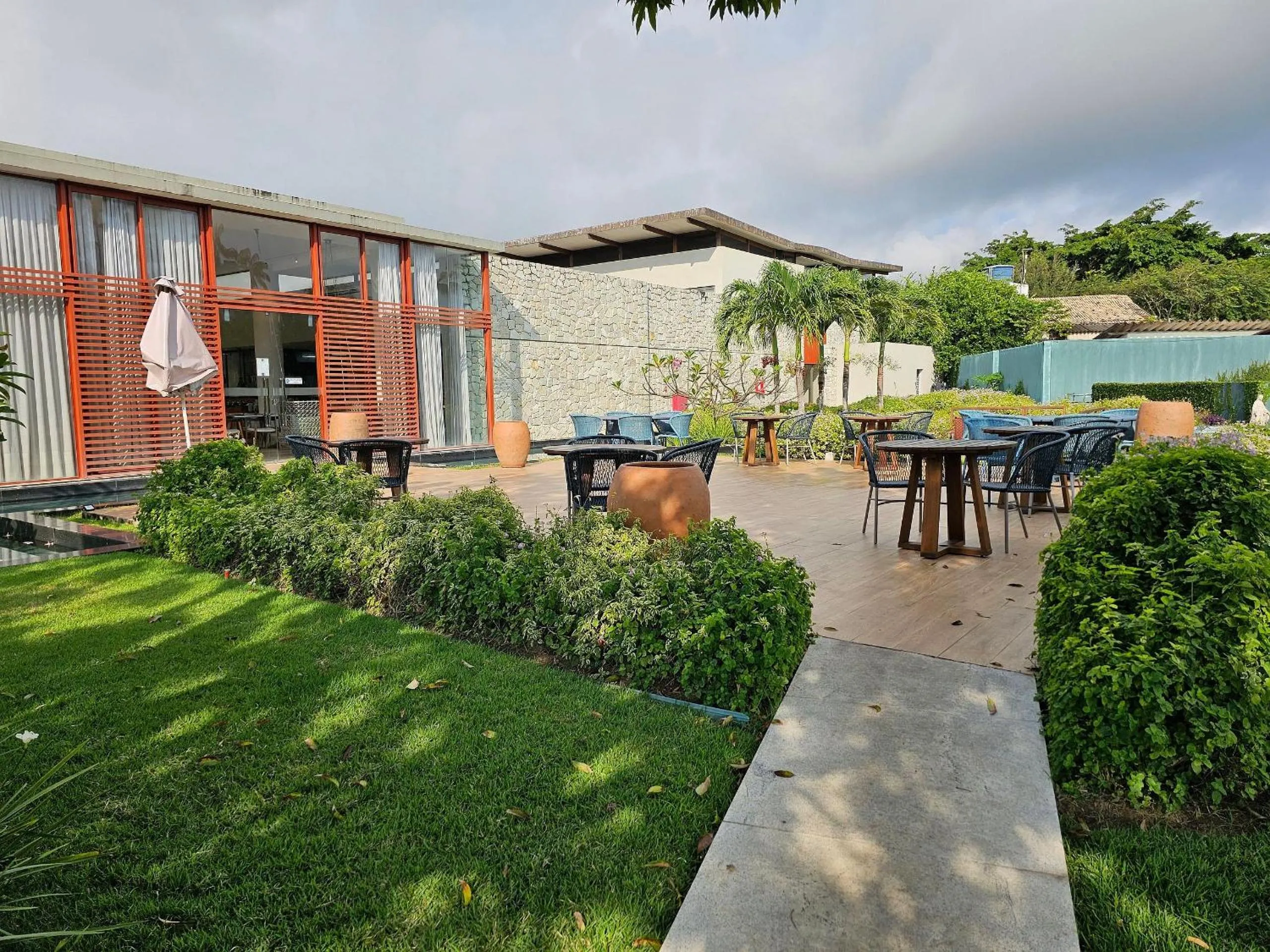 Restaurant/places to eat in Flat Luxo com piscina privativa Resort île de Pipa - Locar House