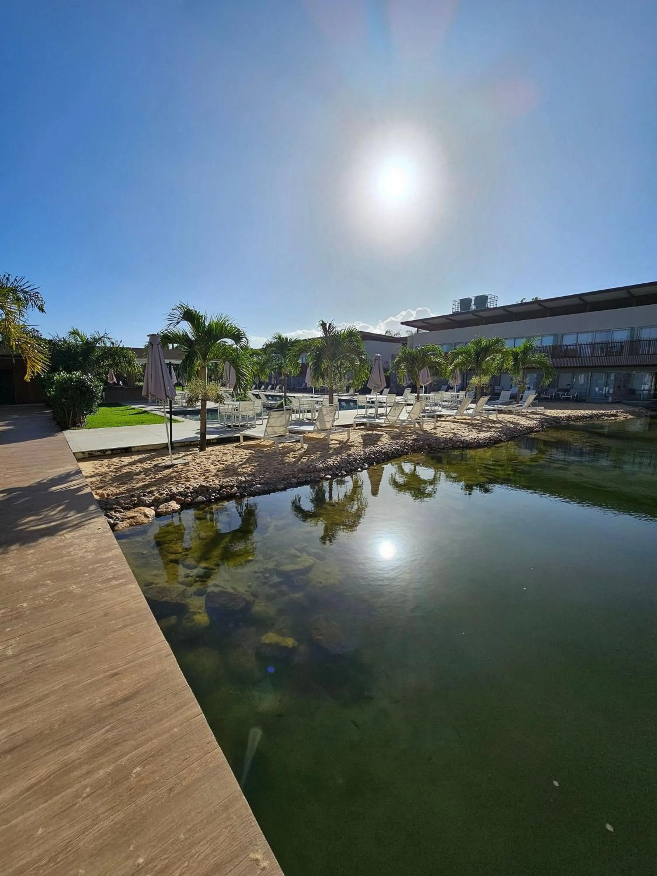 Lake view in Flat Luxo com piscina privativa Resort île de Pipa - Locar House