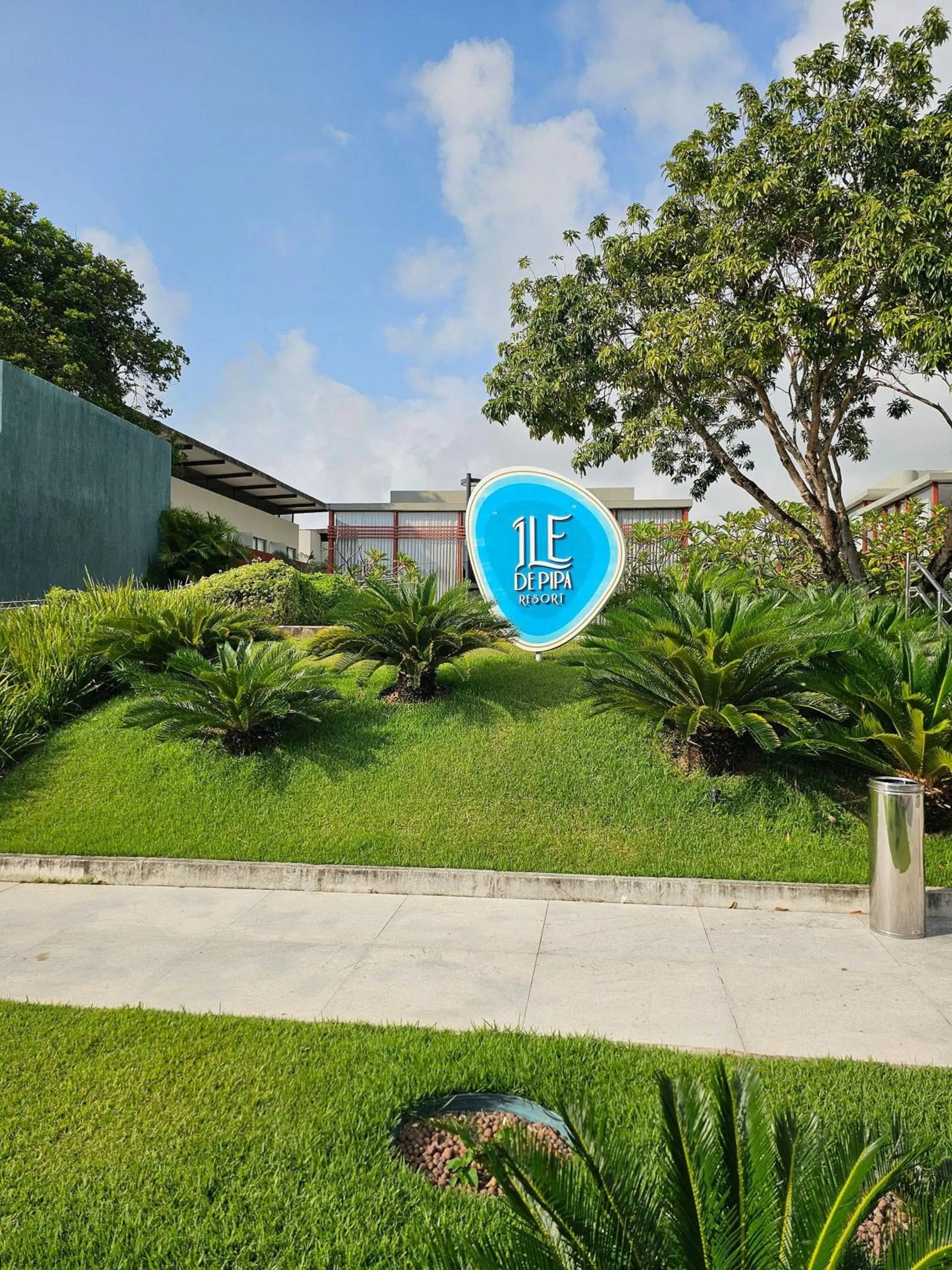 Lobby or reception in Flat Luxo com piscina privativa Resort île de Pipa - Locar House