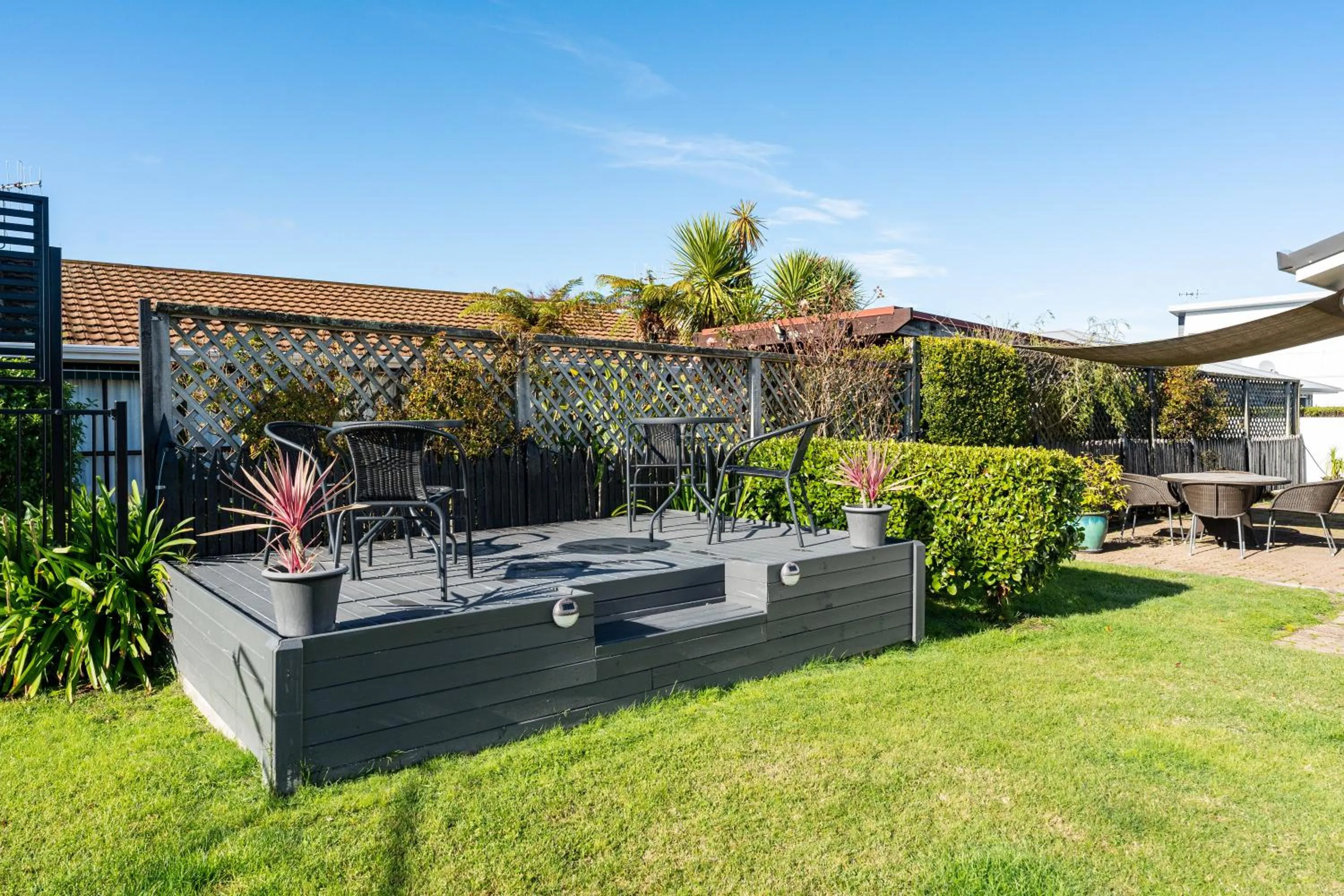 Patio in Central Inn Taupo