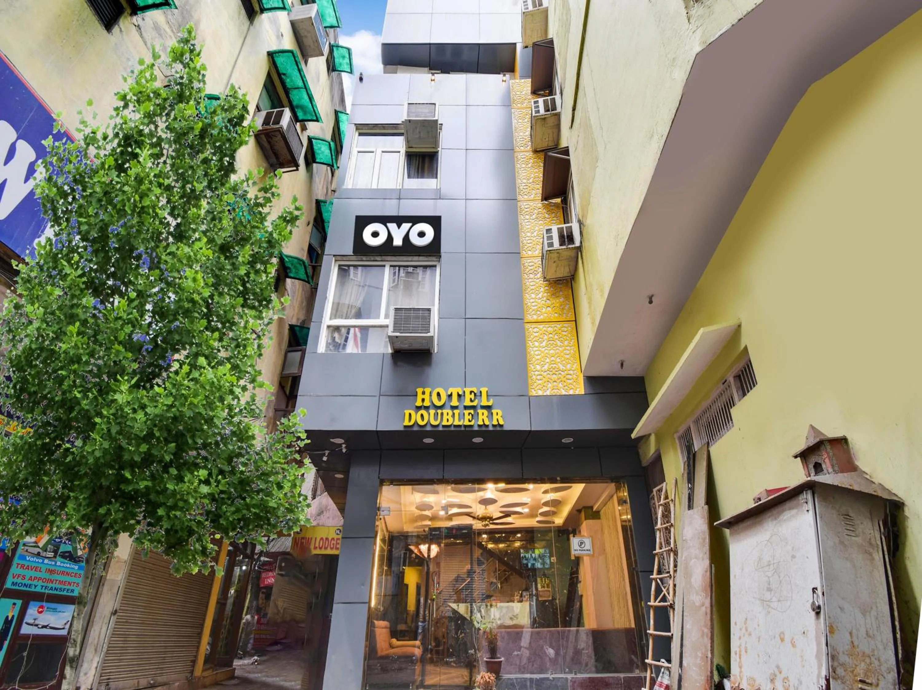 Facade/entrance in Hotel O Double RR