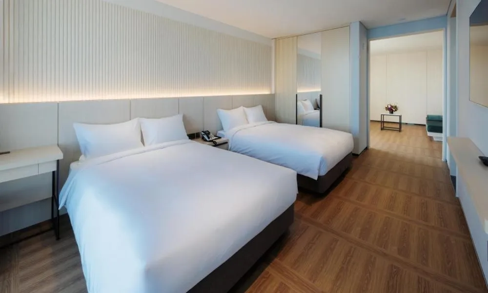 Bed in Ulsan Tanibay Hotel & Wedding
