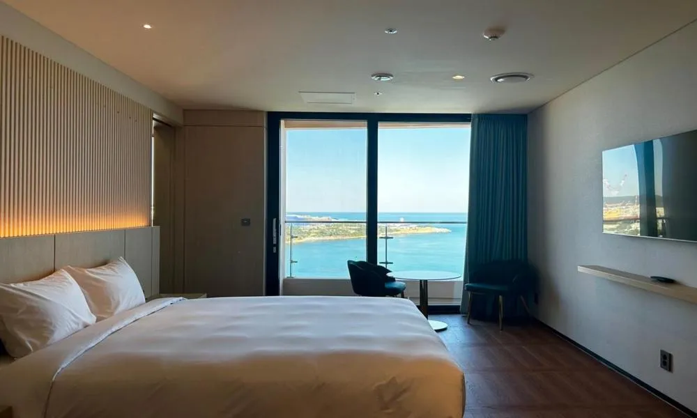 Bed in Ulsan Tanibay Hotel & Wedding