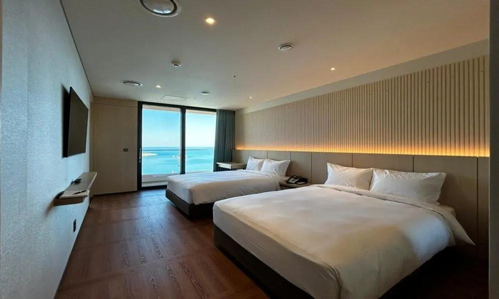 Bed in Ulsan Tanibay Hotel & Wedding