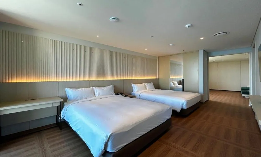 Bed in Ulsan Tanibay Hotel & Wedding