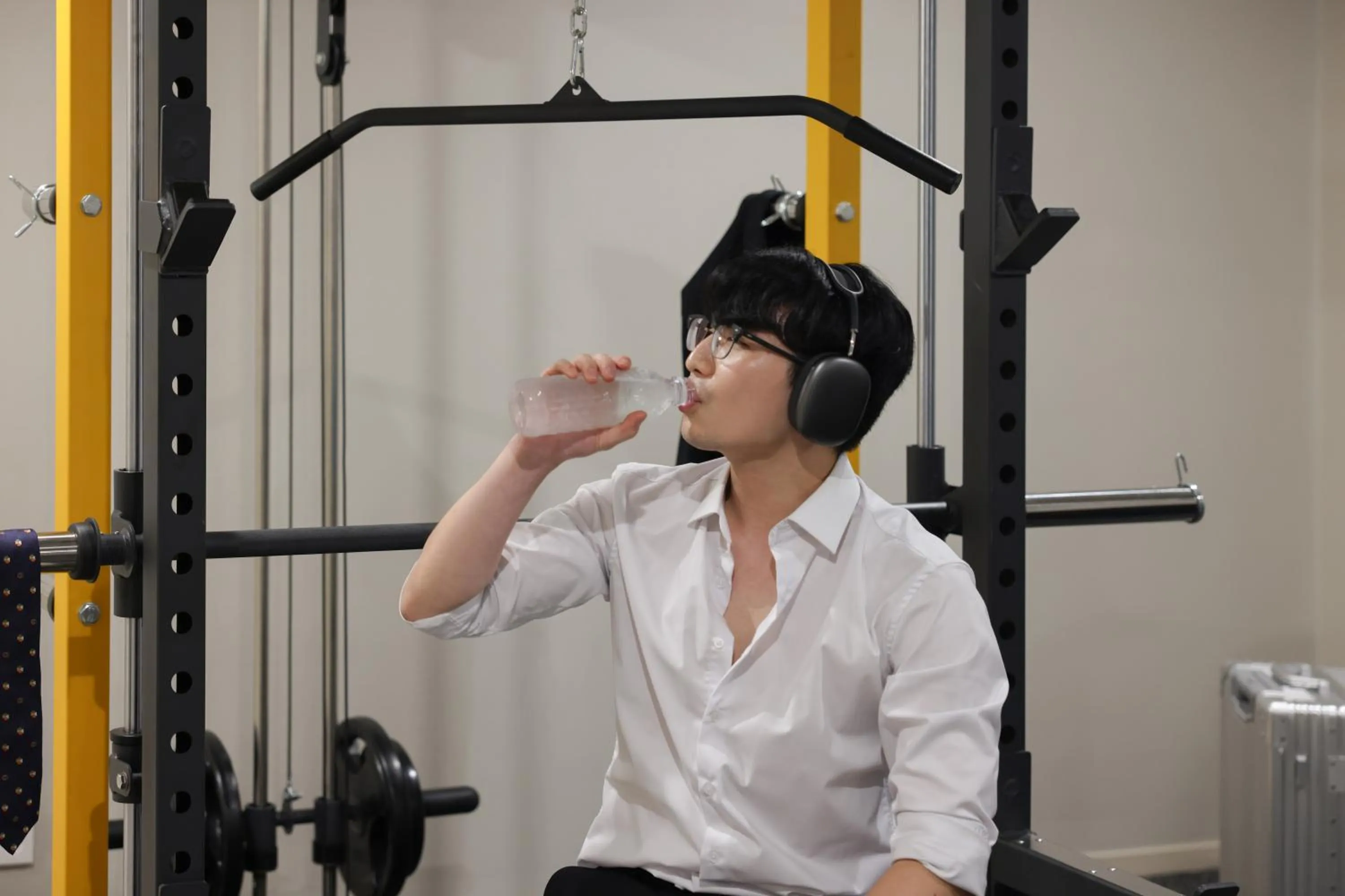 Fitness centre/facilities in Workers Hotel Ansan by Aank