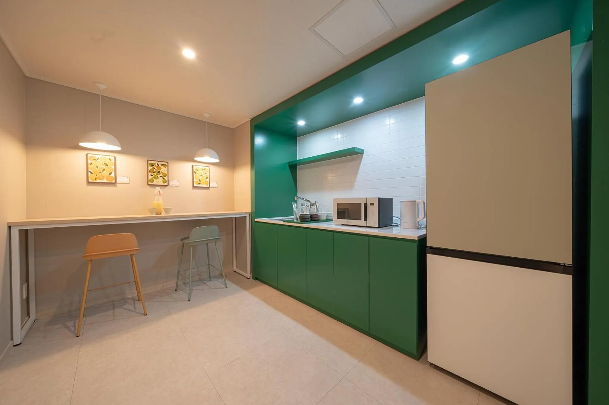 Kitchen or kitchenette in Workers Hotel Ansan by Aank