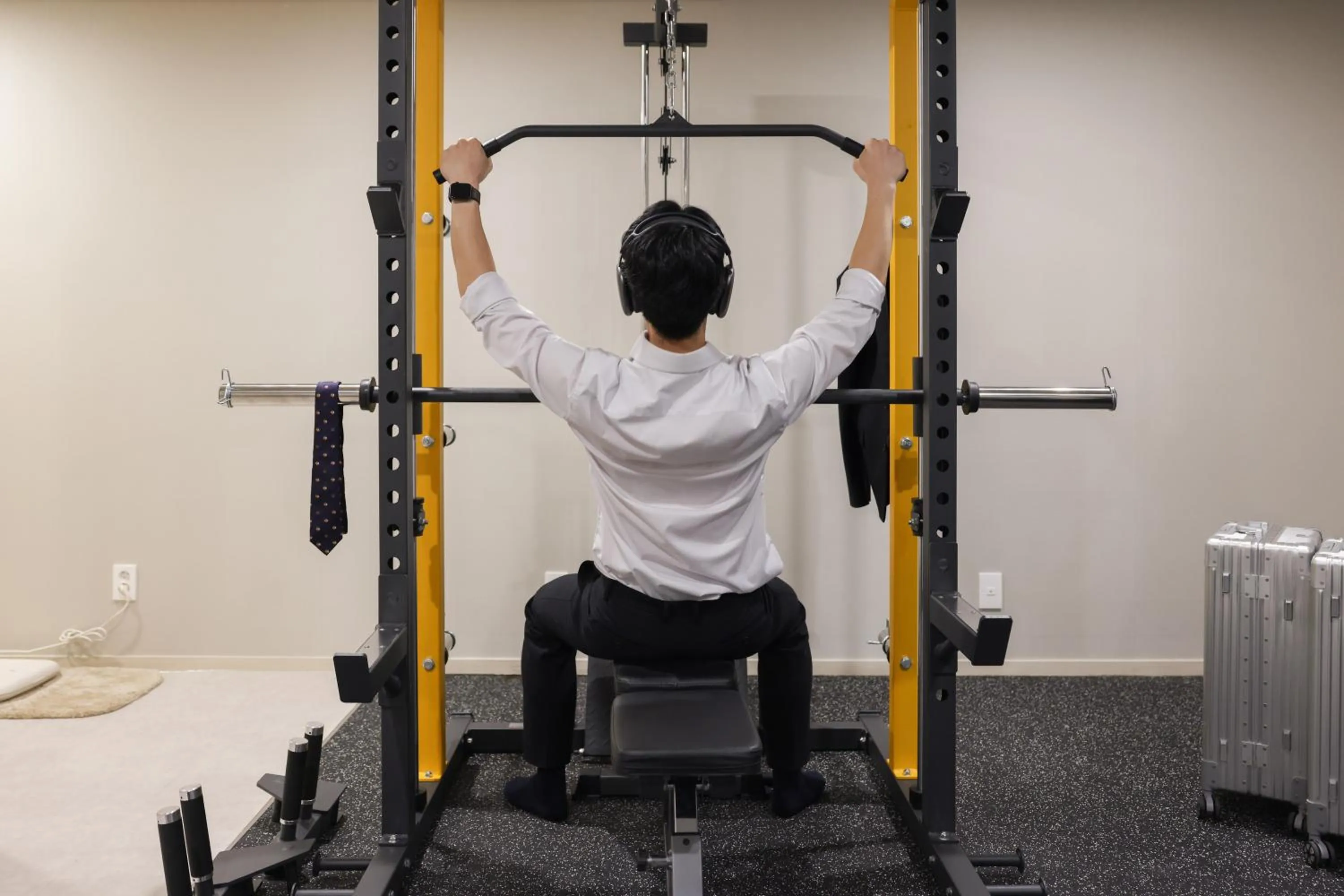 Fitness centre/facilities in Workers Hotel Ansan by Aank