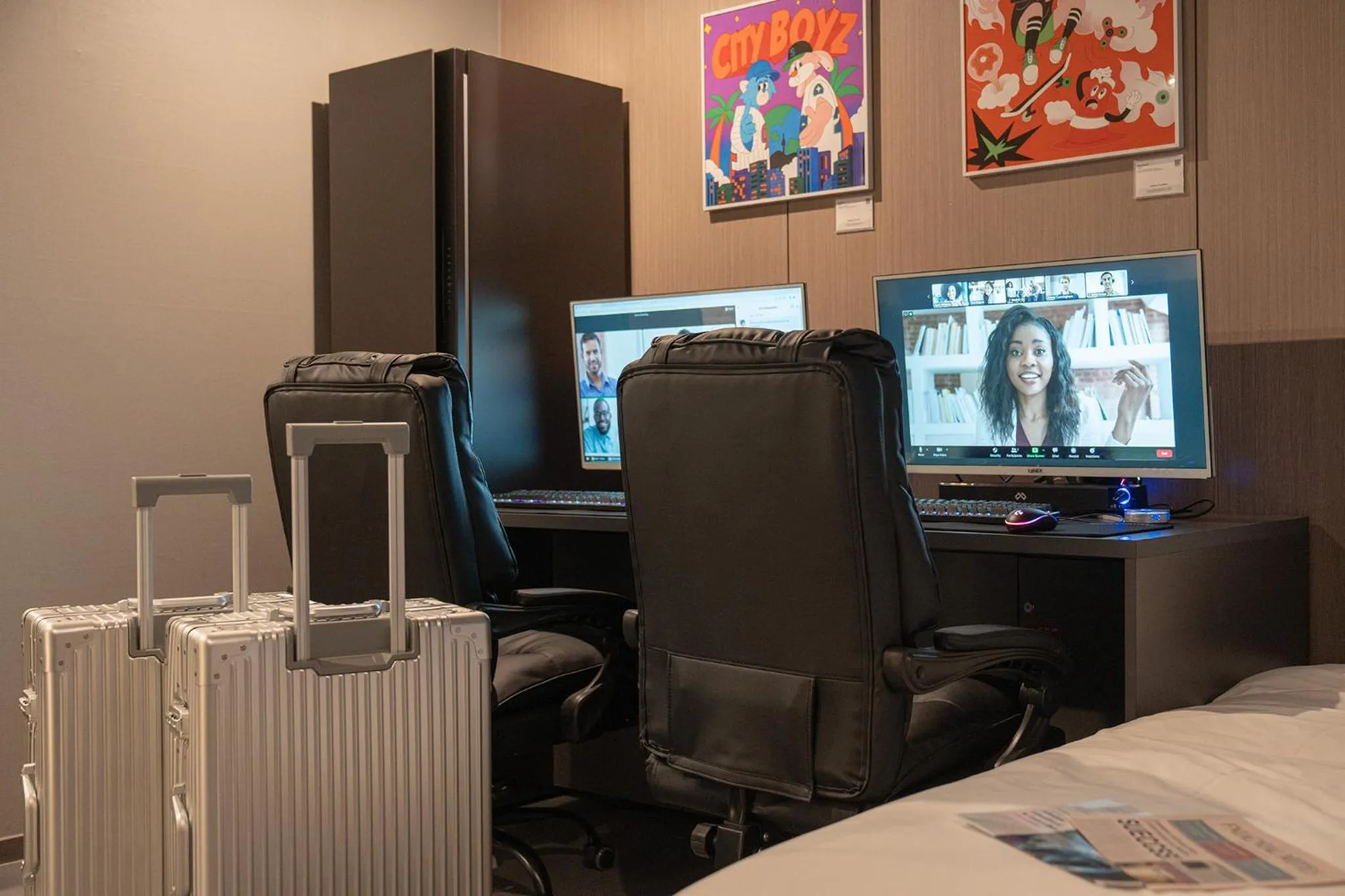 TV and multimedia in Workers Hotel Ansan by Aank