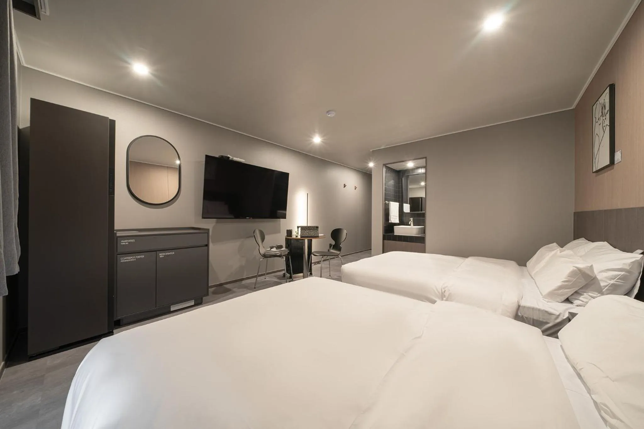 Bed in Workers Hotel Ansan by Aank