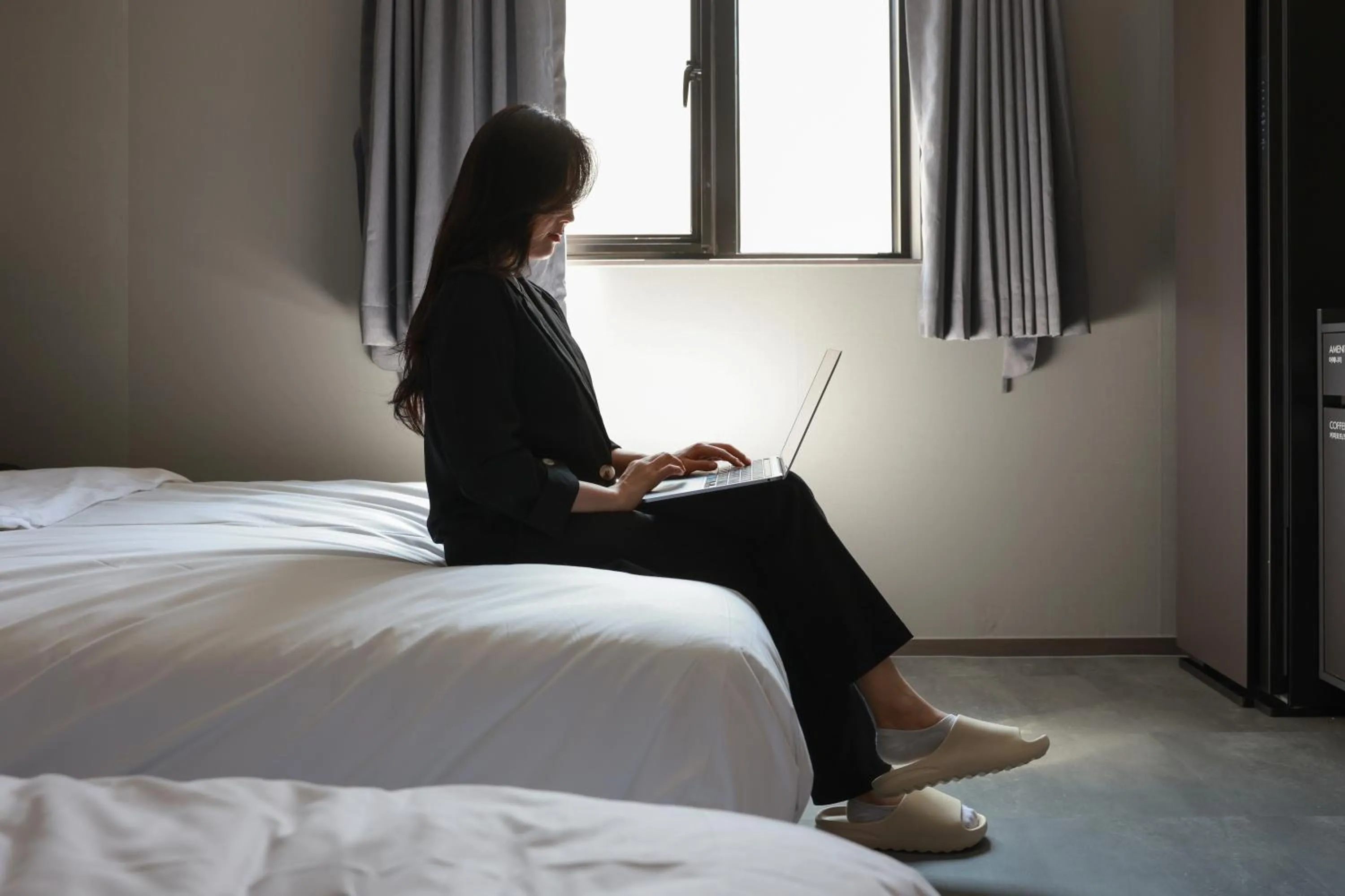 People, Bed in Workers Hotel Ansan by Aank