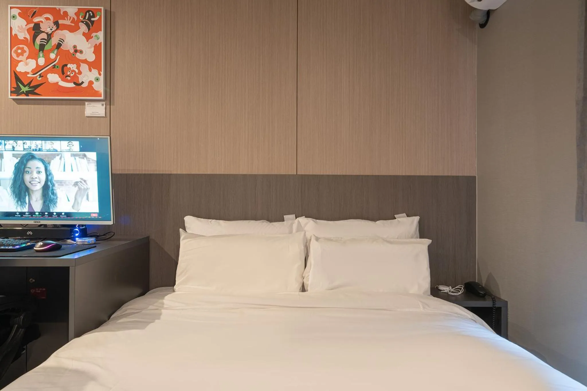 Bedroom, Bed in Workers Hotel Ansan by Aank