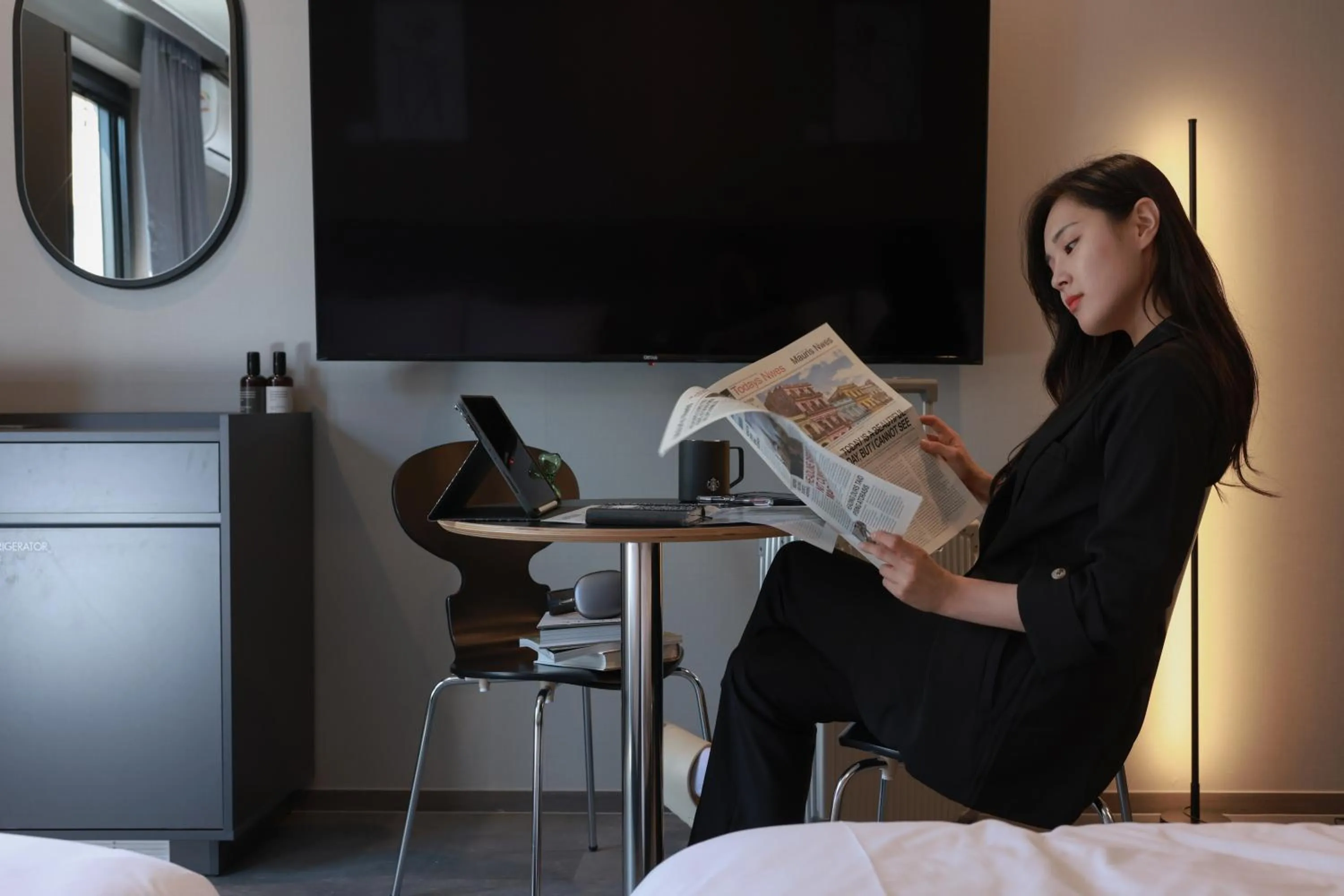 Photo of the whole room, Bed in Workers Hotel Ansan by Aank