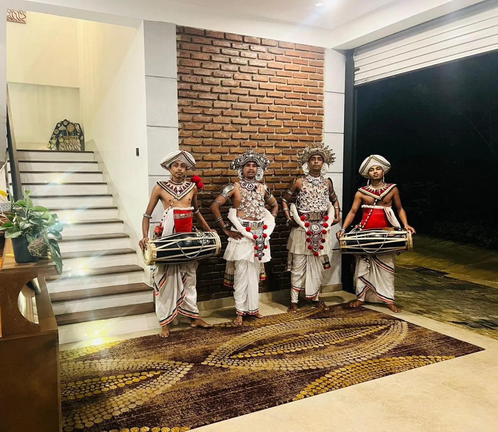 People in Green Heaven Resort Kandy