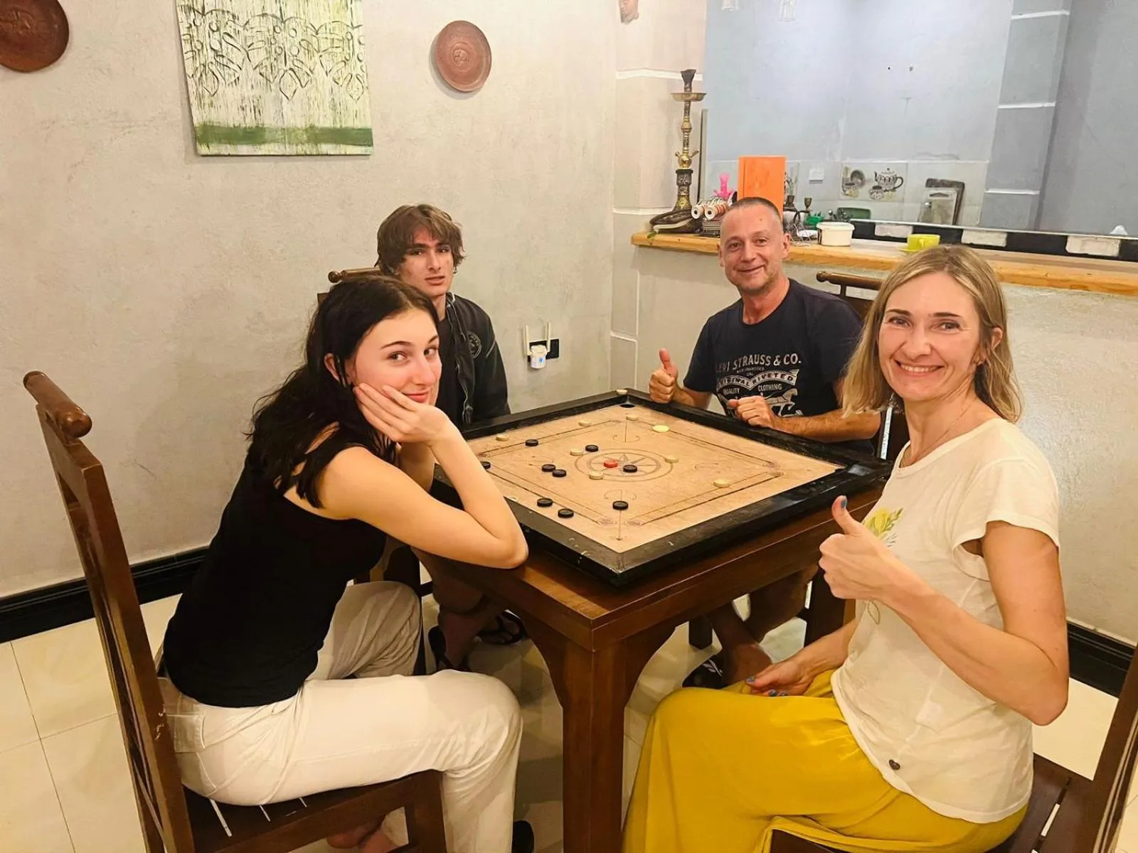 People in Green Heaven Resort Kandy