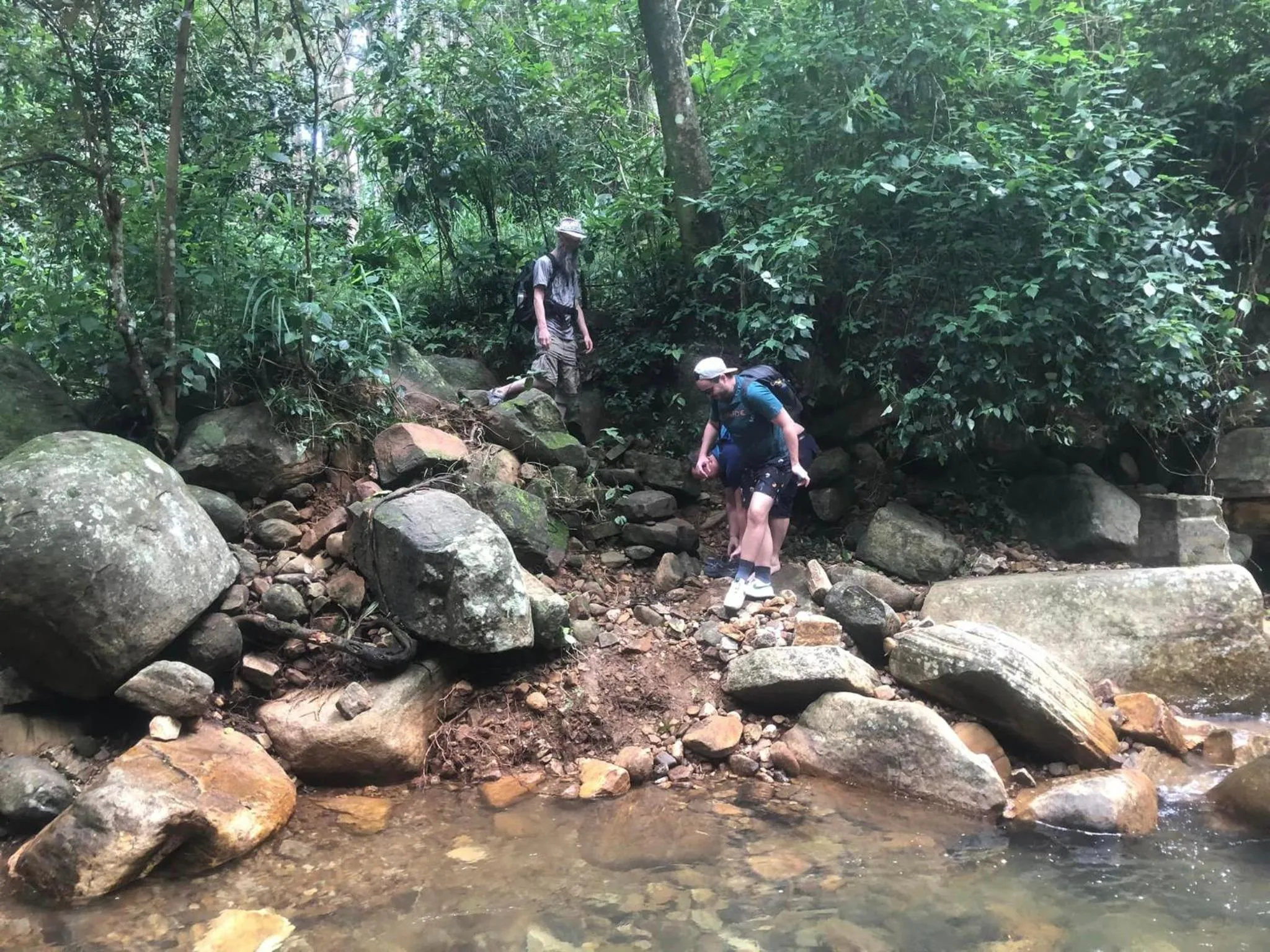 Hiking in Green Heaven Resort Kandy