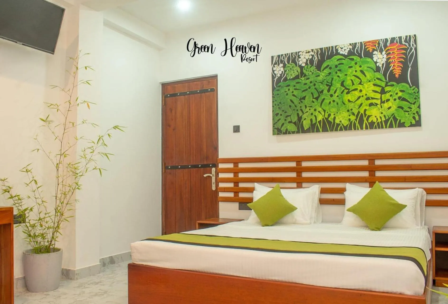 Bedroom in Green Heaven Resort Kandy