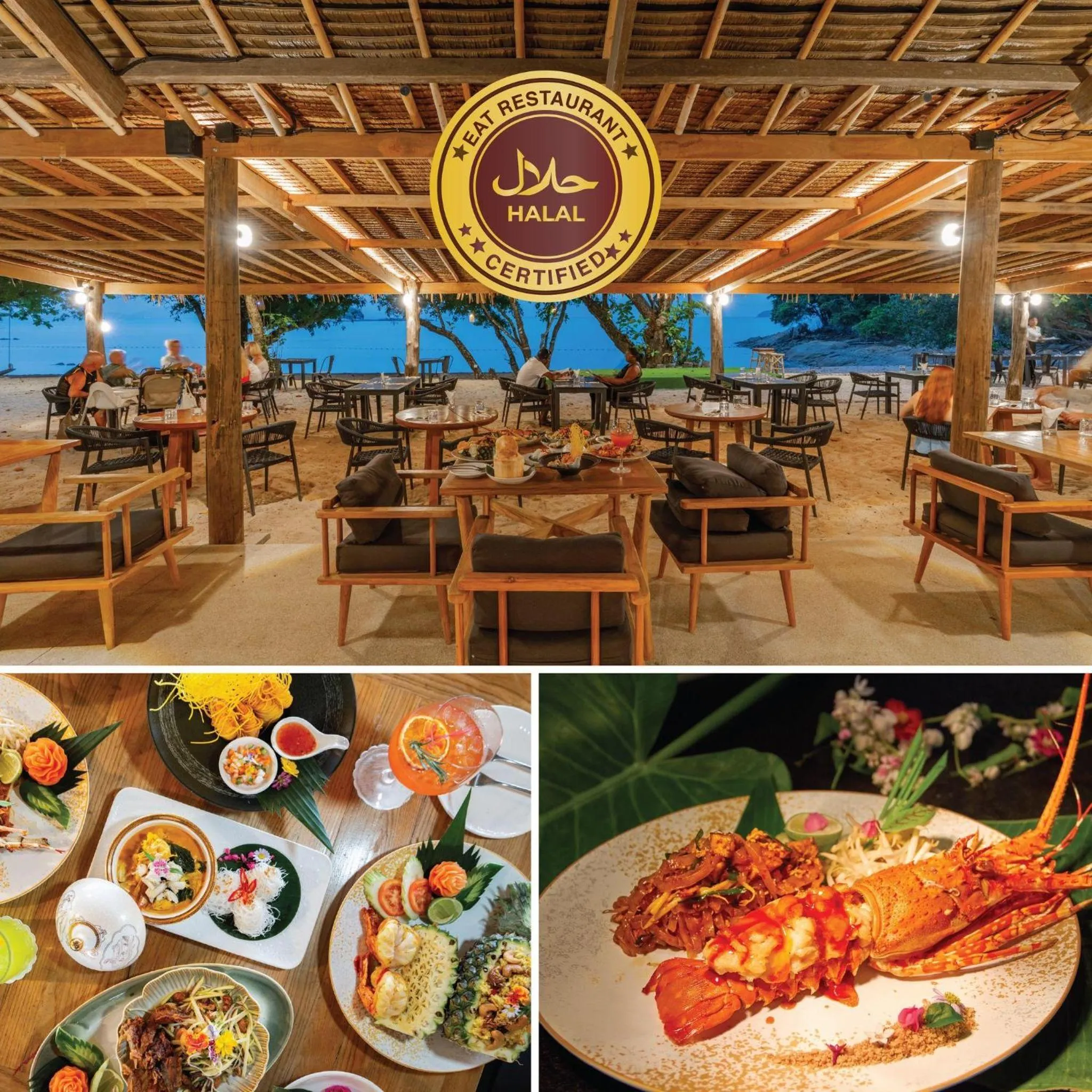 Restaurant/places to eat in Villa Escape Burasari