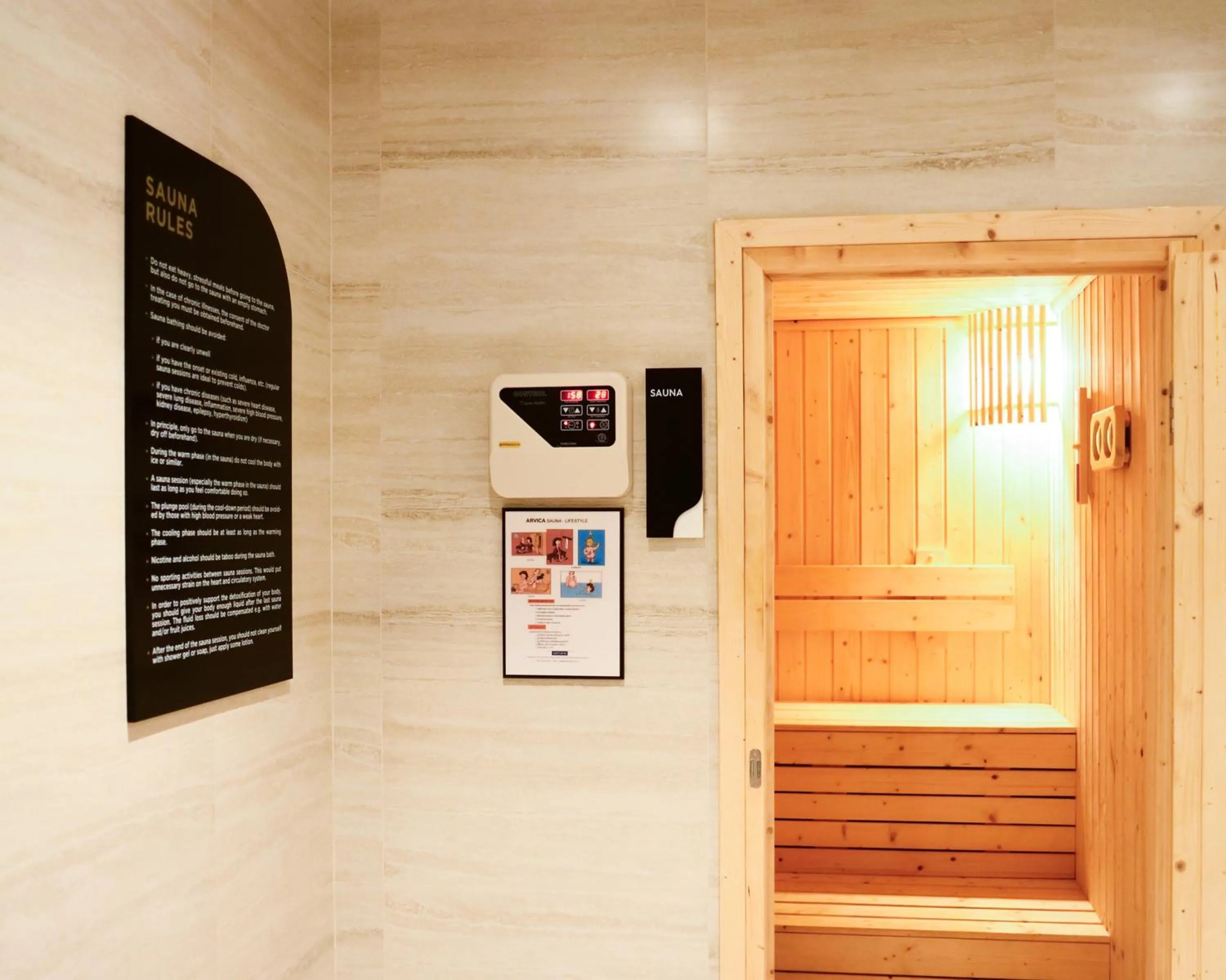 Sauna in Floral Court Hotel & Residence Sukhumvit 13