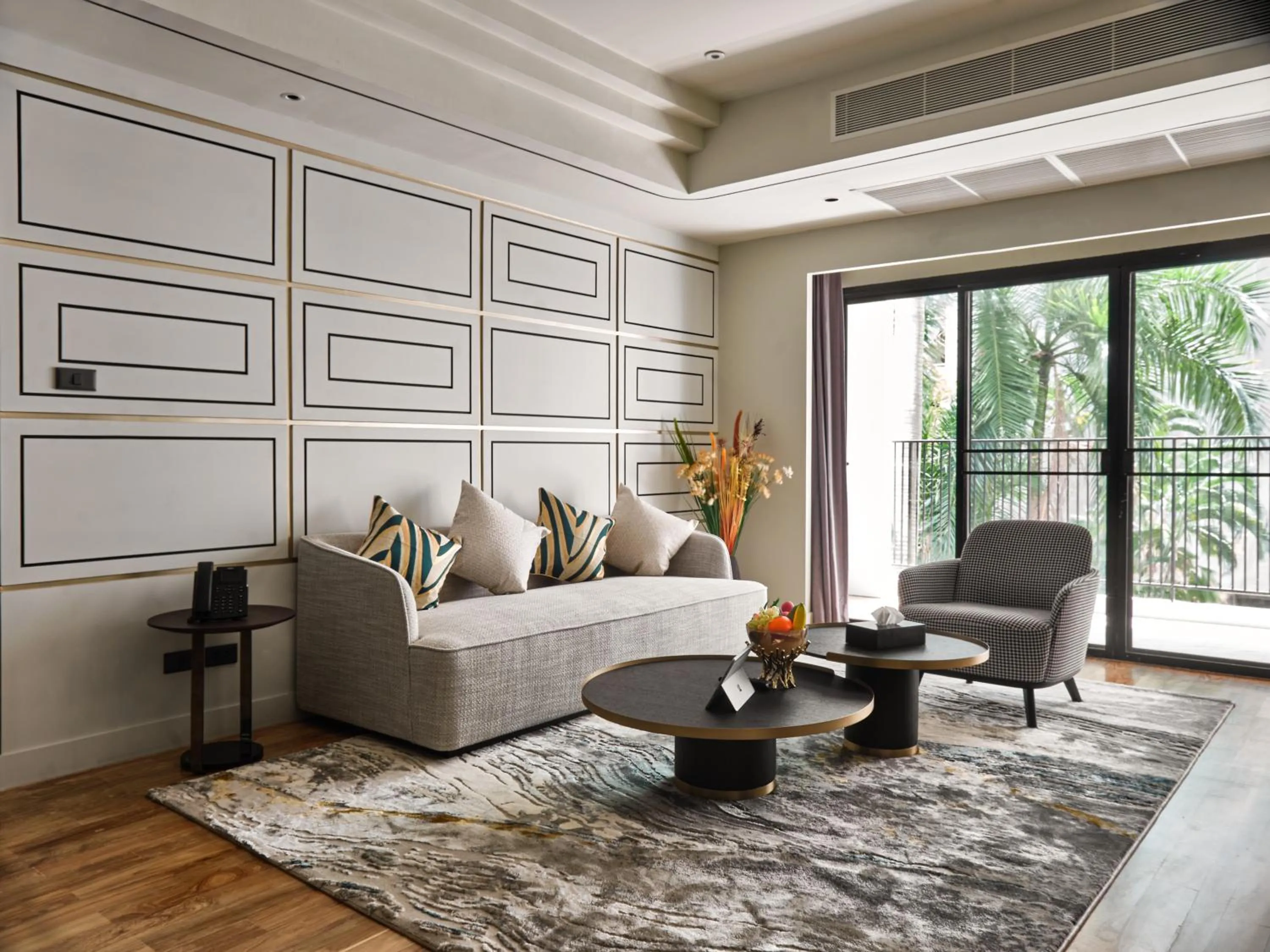 Living room in Floral Court Hotel & Residence Sukhumvit 13