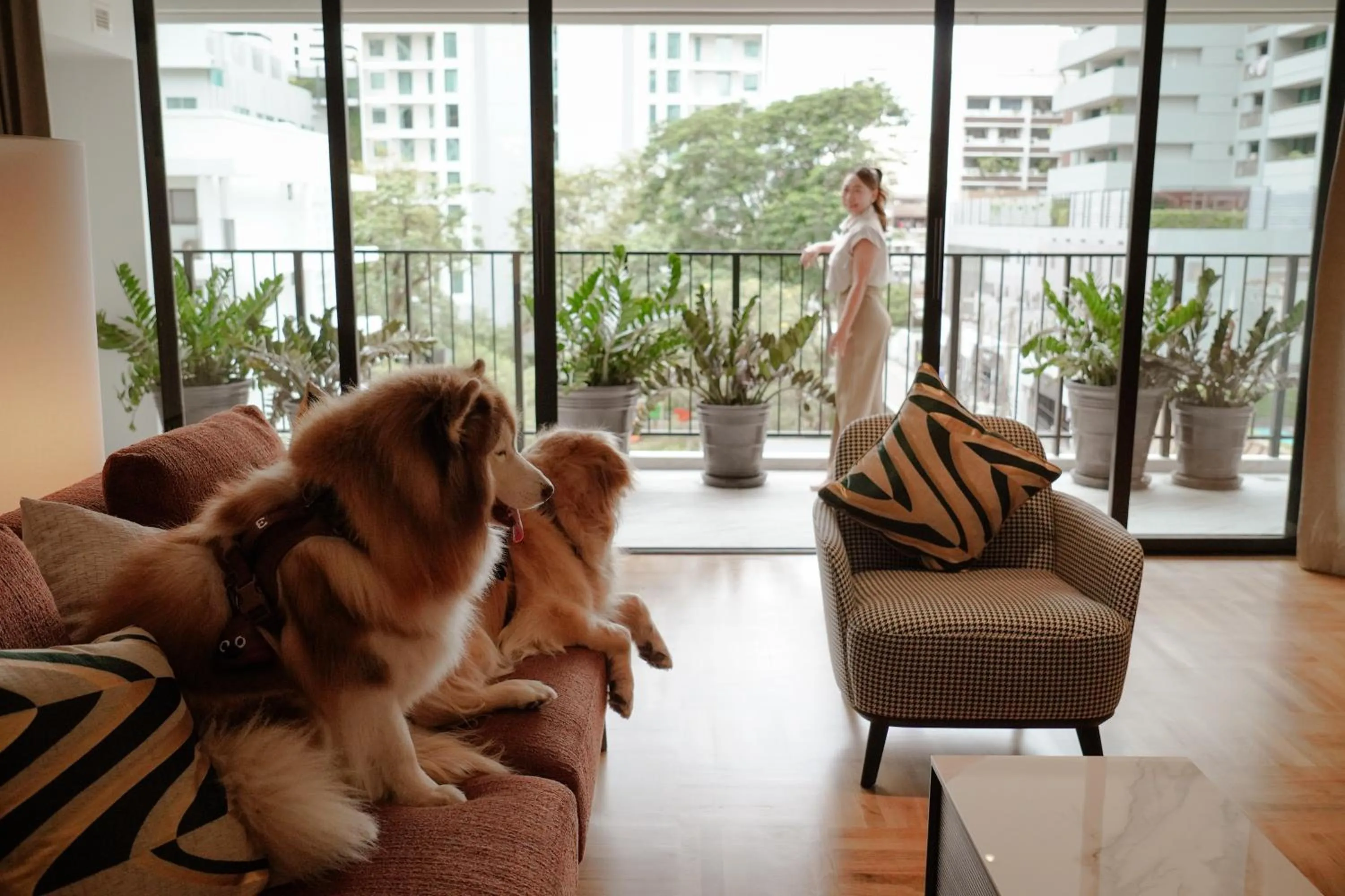 Balcony/Terrace in Floral Court Hotel & Residence Sukhumvit 13