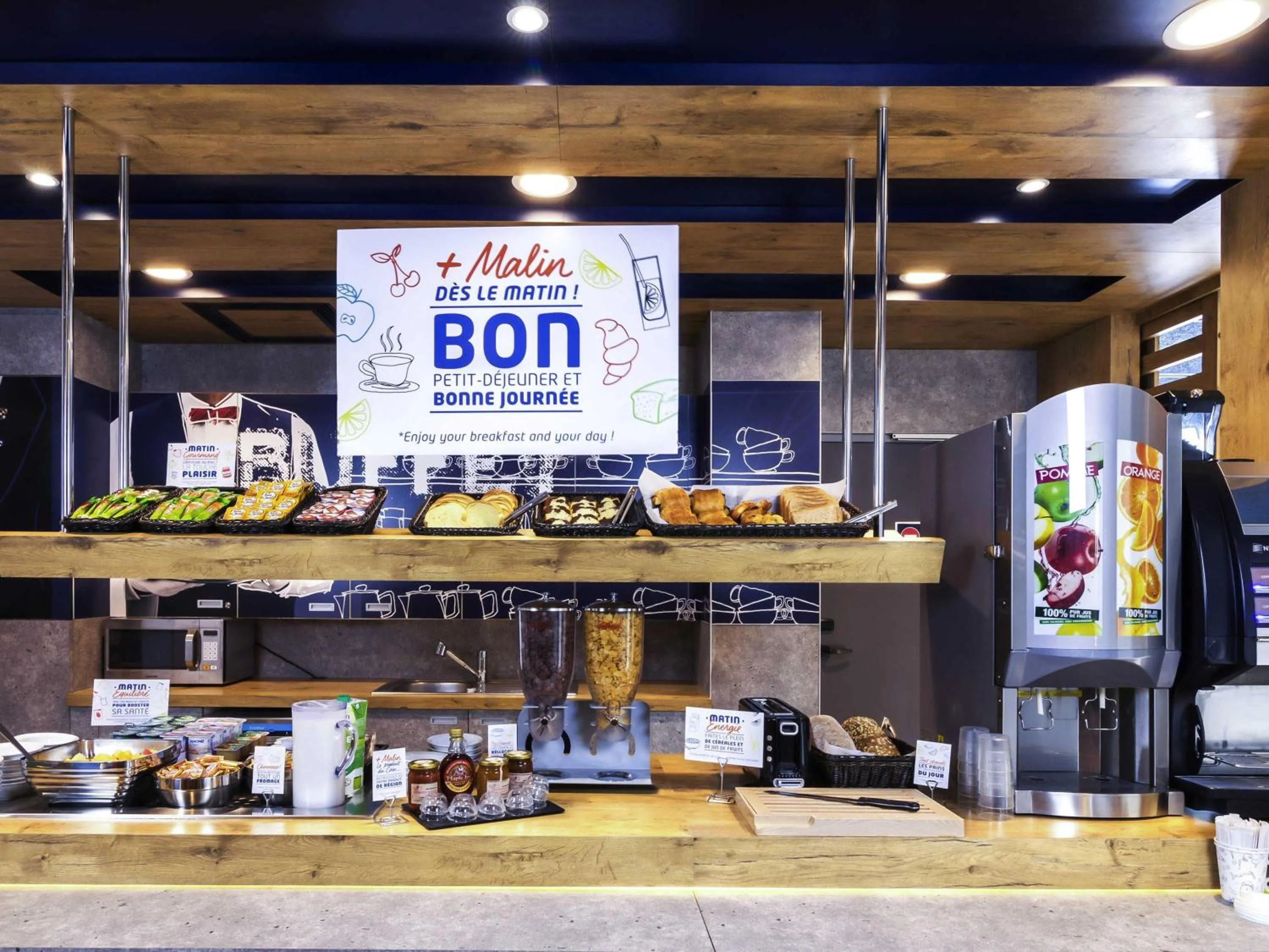 Breakfast in ibis budget Amboise