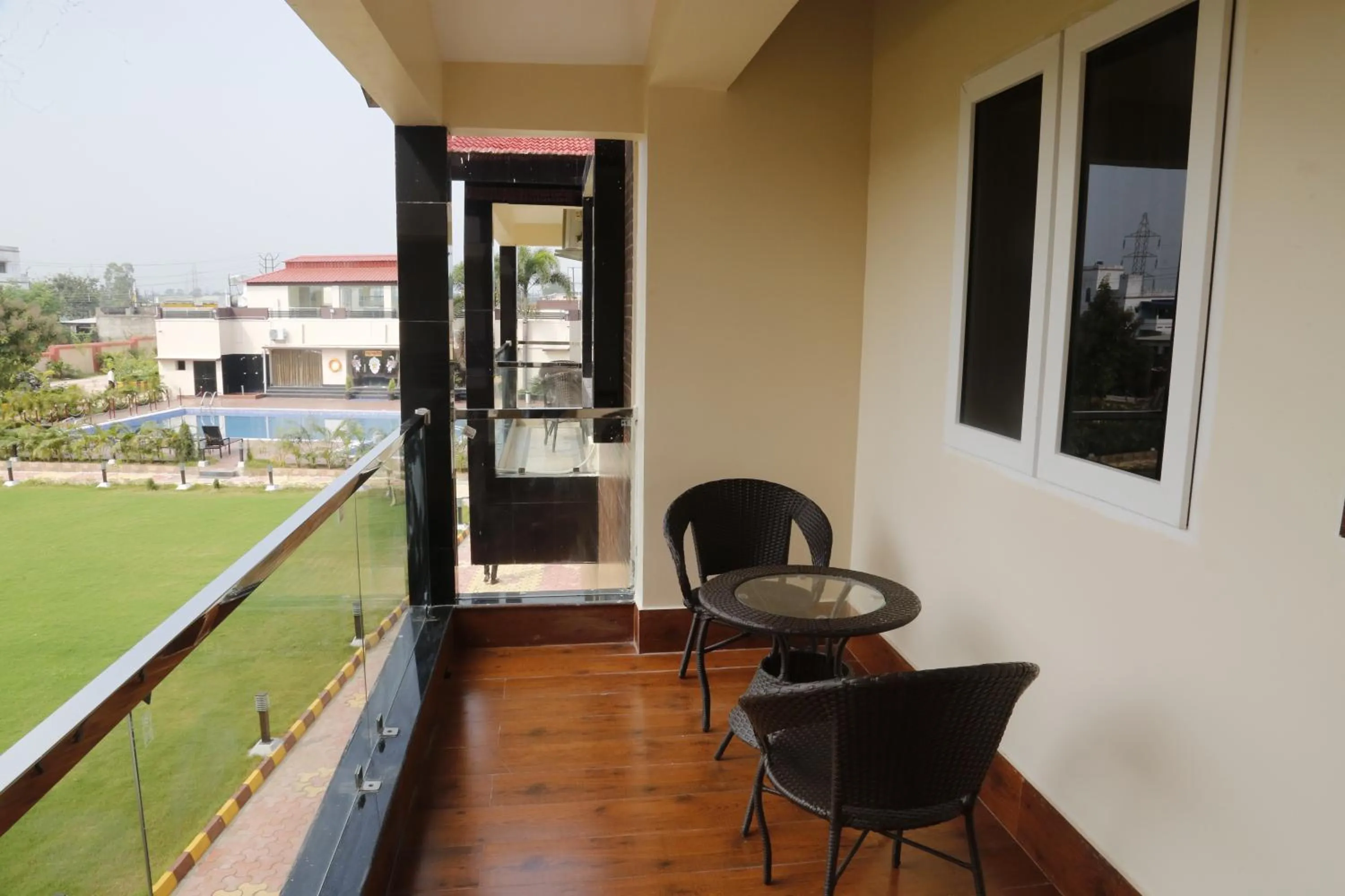 Seating area in JHARNA RESORT