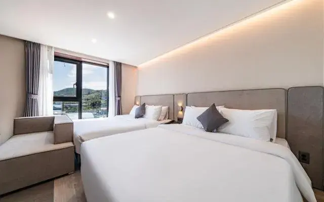 Twin Room in Hound Hotel Gijang Osiria Twin Room in Hound Hotel Gijang Osiria