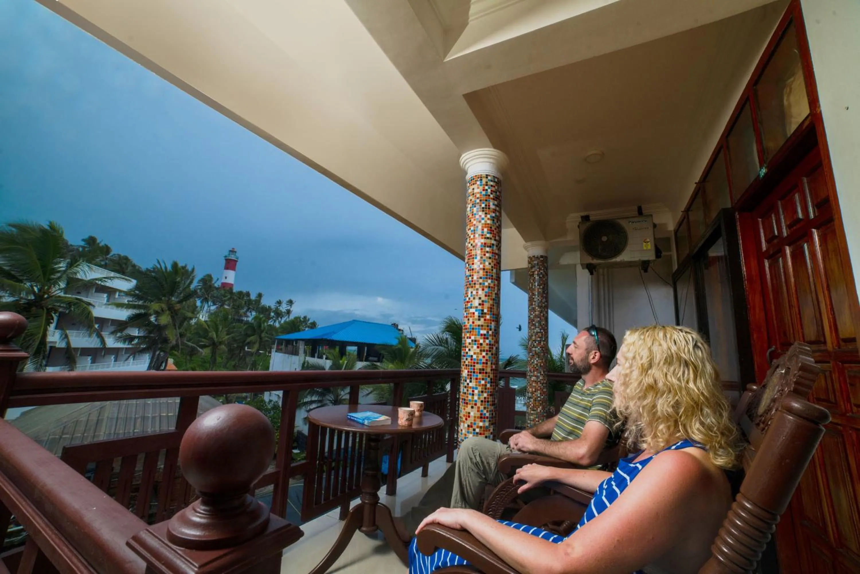 Balcony/Terrace in tippys beach resort