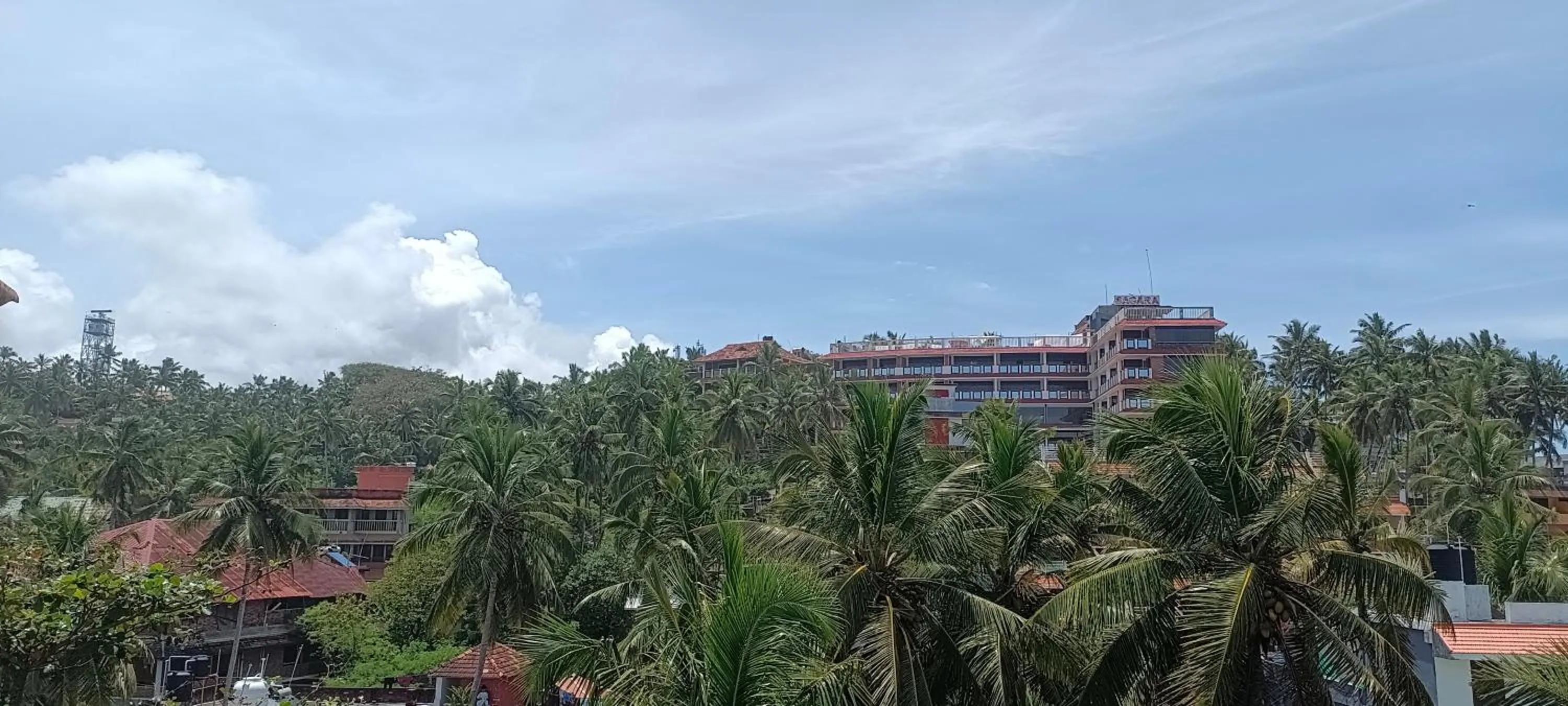 Natural landscape in tippys beach resort