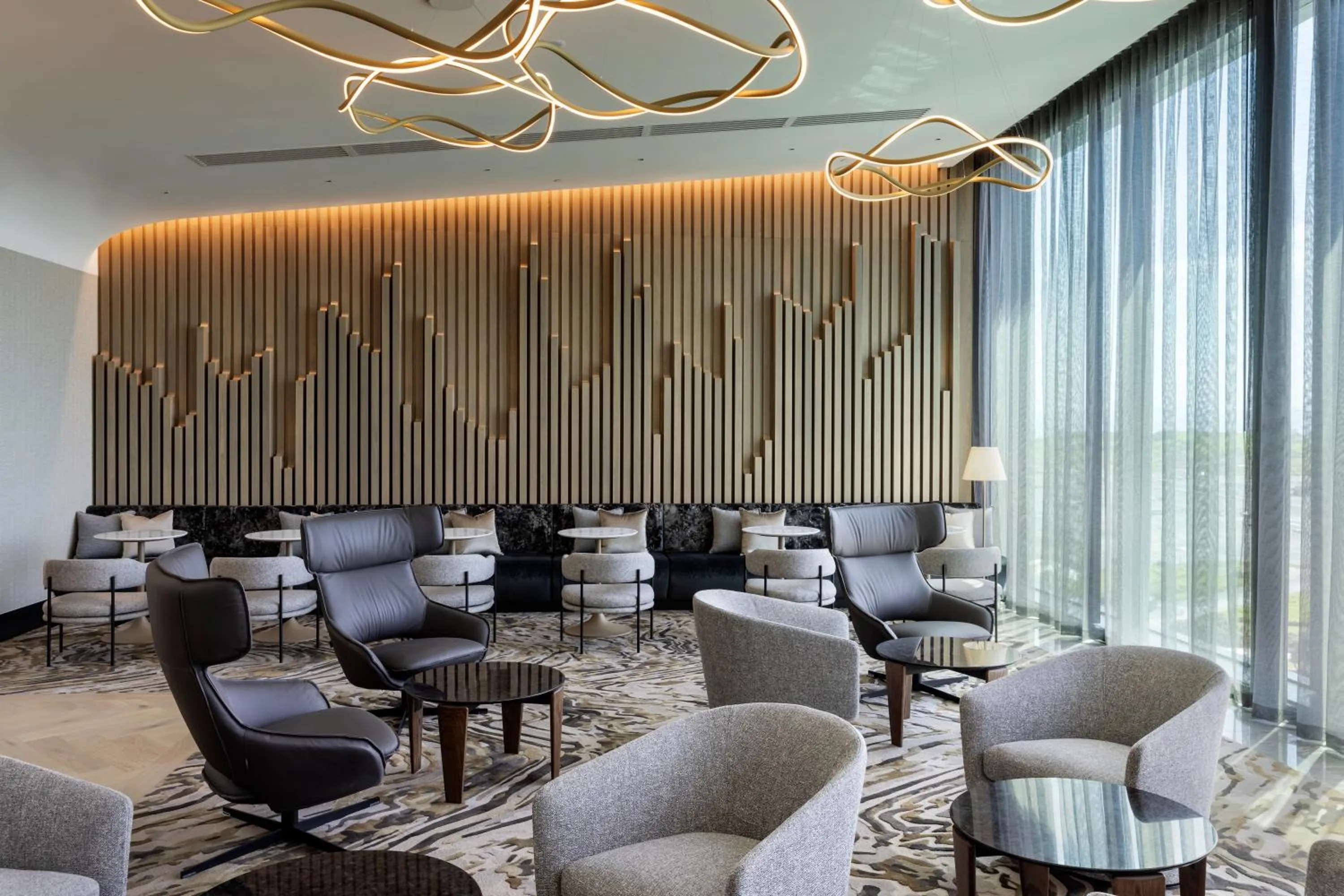 Lounge or bar in Pullman Auckland Airport